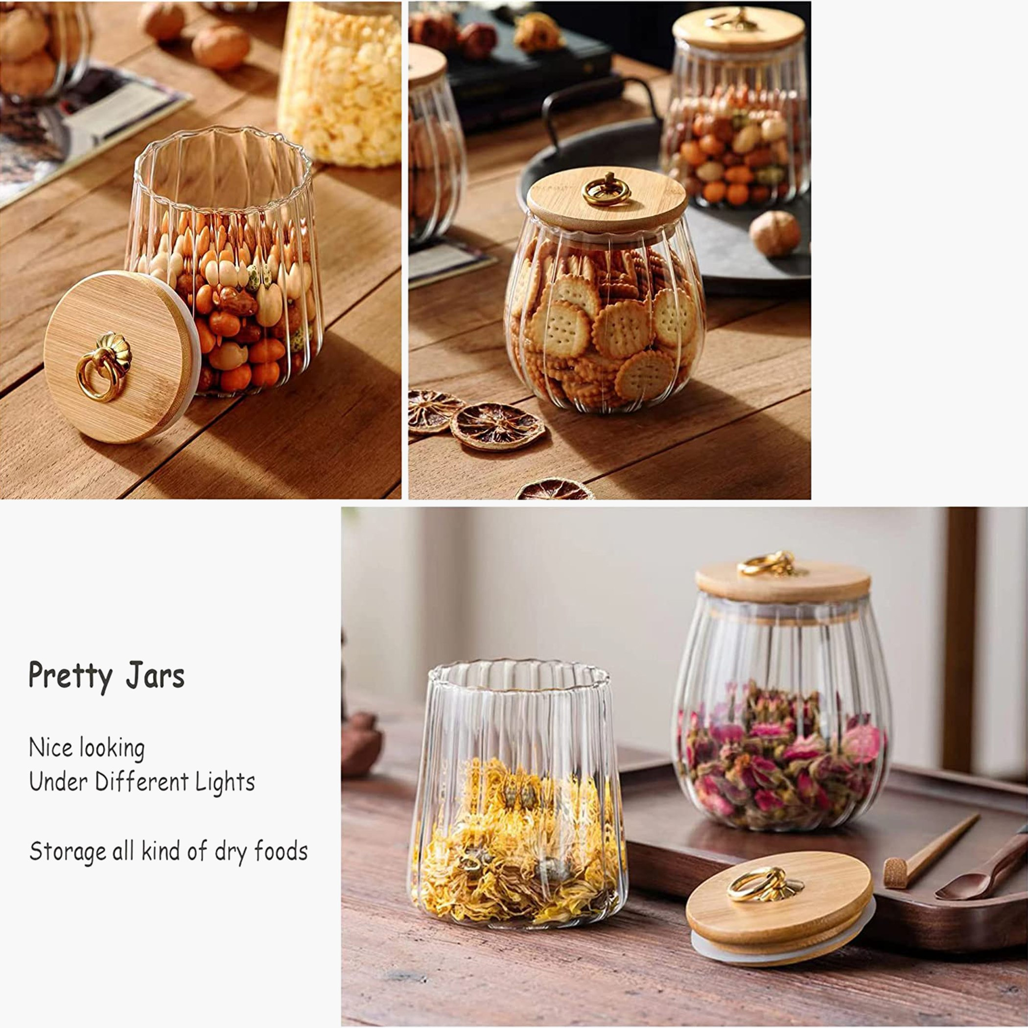 Zen Borosilicate Air Tight Glass Storage Jar - 700 ml-hbxhomeware-hbxkitchen-image-6