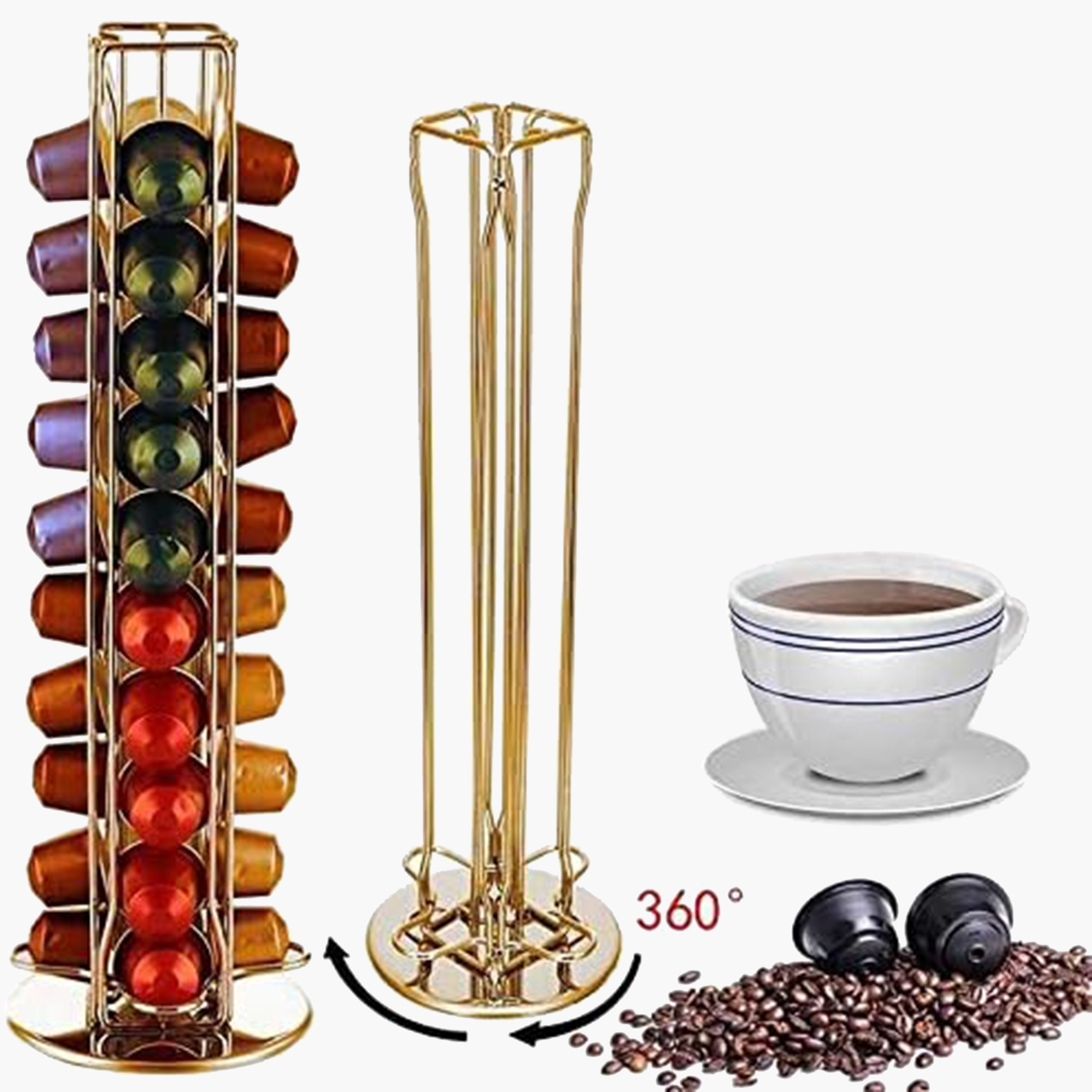 حامل كبسولات قهوة دوّار 360 درجة من زين-hbxkitchen-kitchenware-kitchenaccessories-image-3