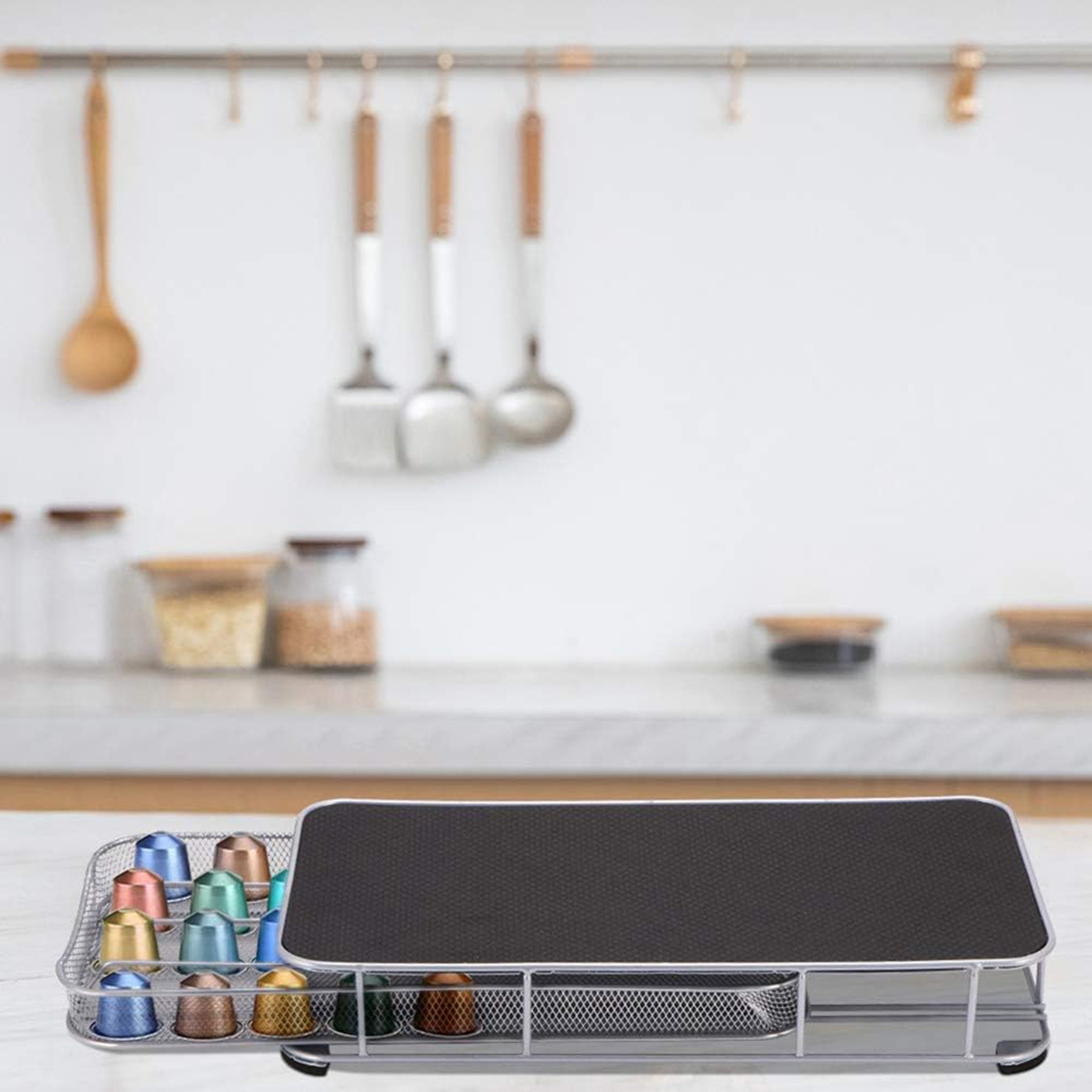 حامل كبسولات قهوة مع حامل للماكينة من زين-hbxkitchen-kitchenware-kitchenaccessories-image-1
