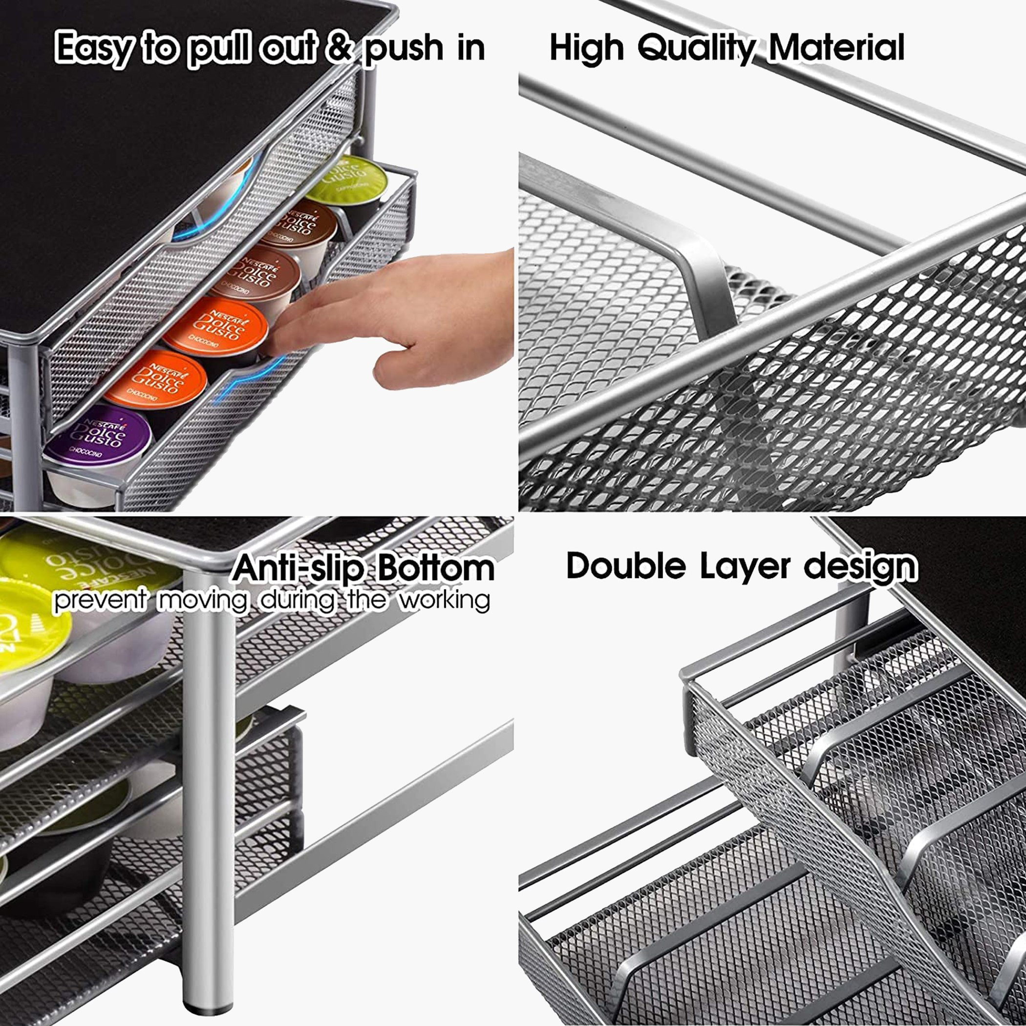 حامل كبسولات قهوة مزدوج الطبقات مع أدراج من زين-hbxkitchen-kitchenware-kitchenaccessories-image-3