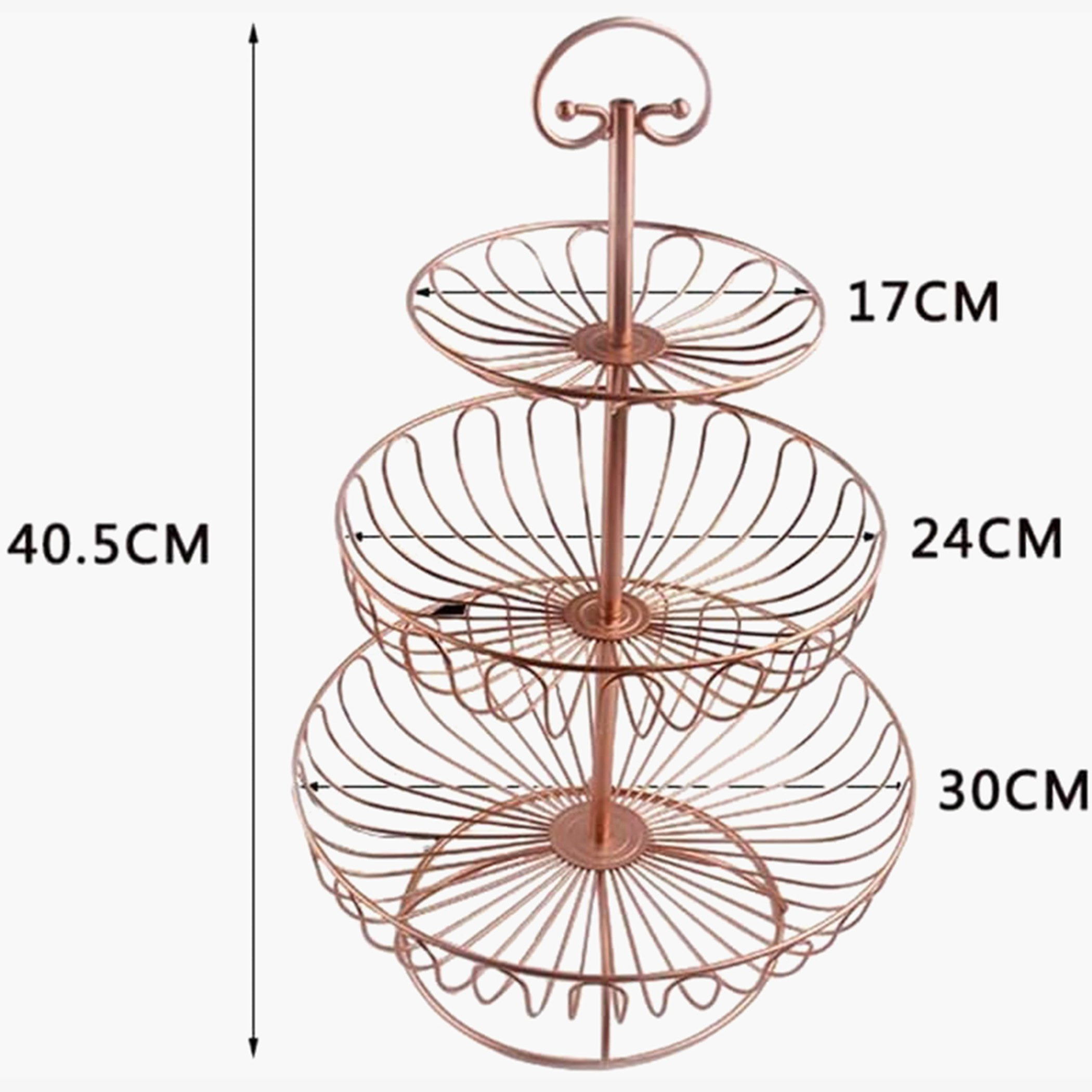 سلّة كب كيك وفواكة حديد 3 طبقات من زين-hbxdecorandfurnishings-tabletop-serveware-image-4