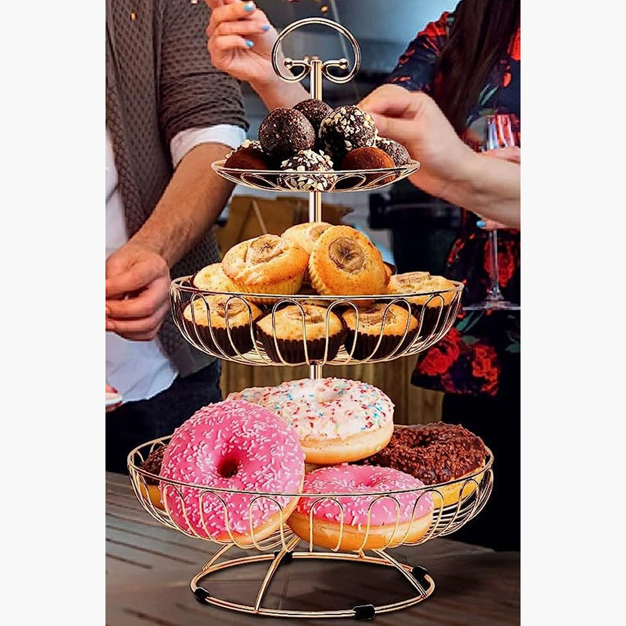 سلّة كب كيك وفواكة حديد 3 طبقات من زين-hbxdecorandfurnishings-tabletop-serveware-image-5