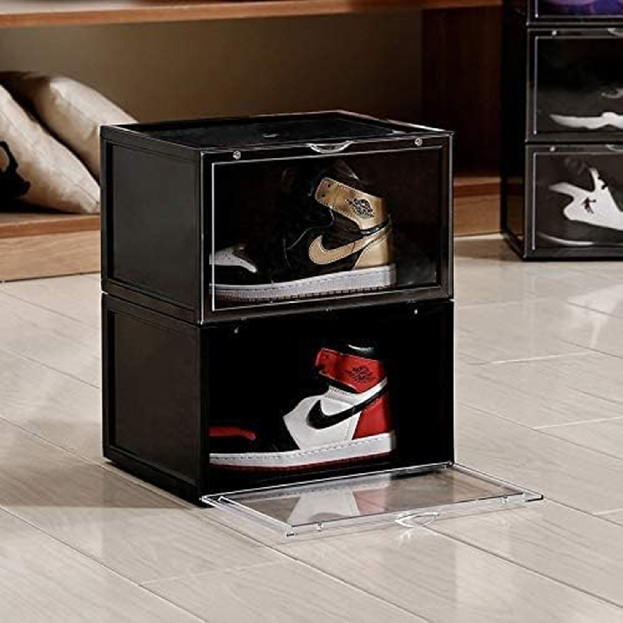 صندوق تخزين أحذية من زين- مجموعة من قطعتين-hbxhomeware-hbxbathroom-image-1