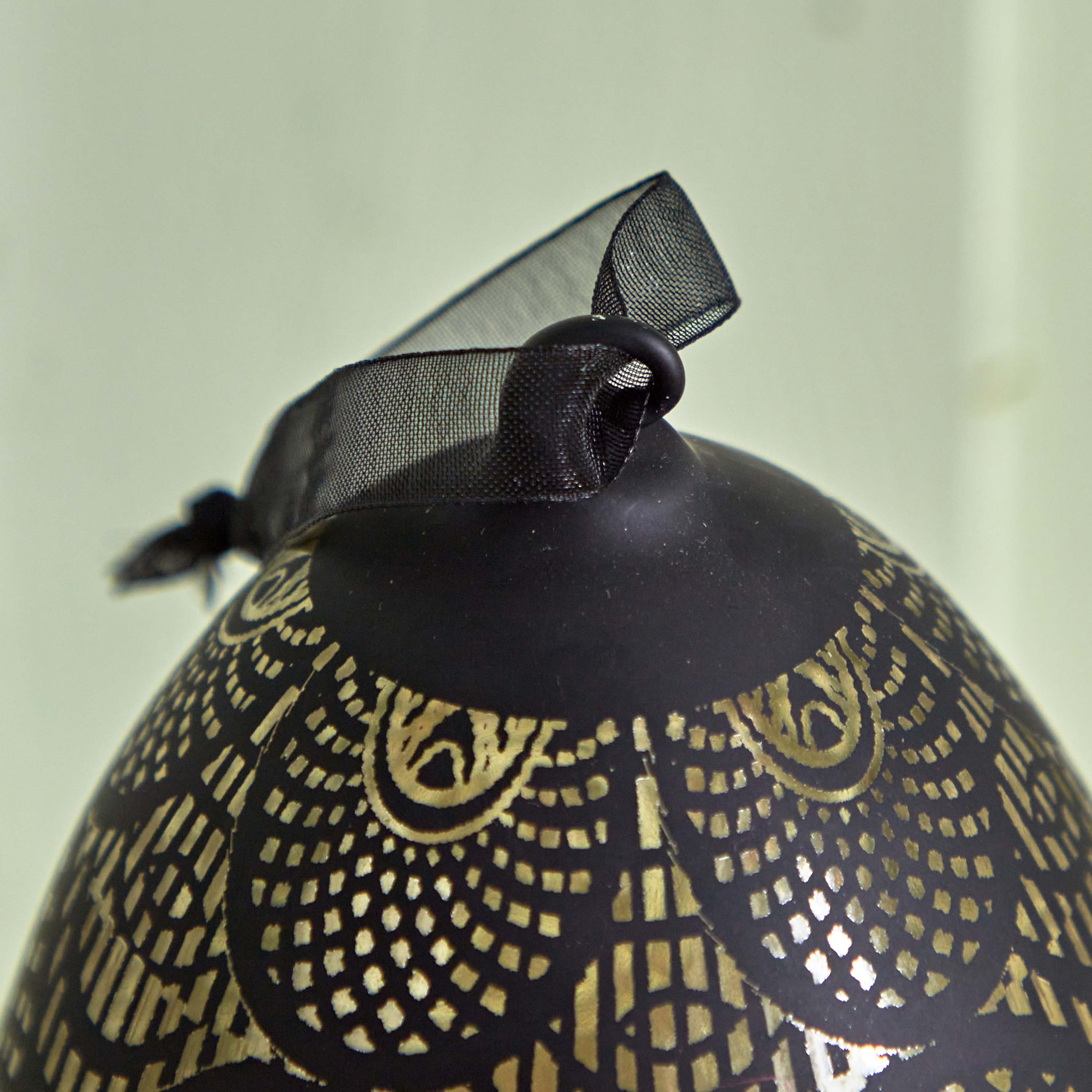 حامل شموع صغيرة زجاجي معلق من إيفرين مع أضواء إل إي دي - 9.5x9x13 سم-hbxlivingroom-decorandaccessories-candleholders-image-4