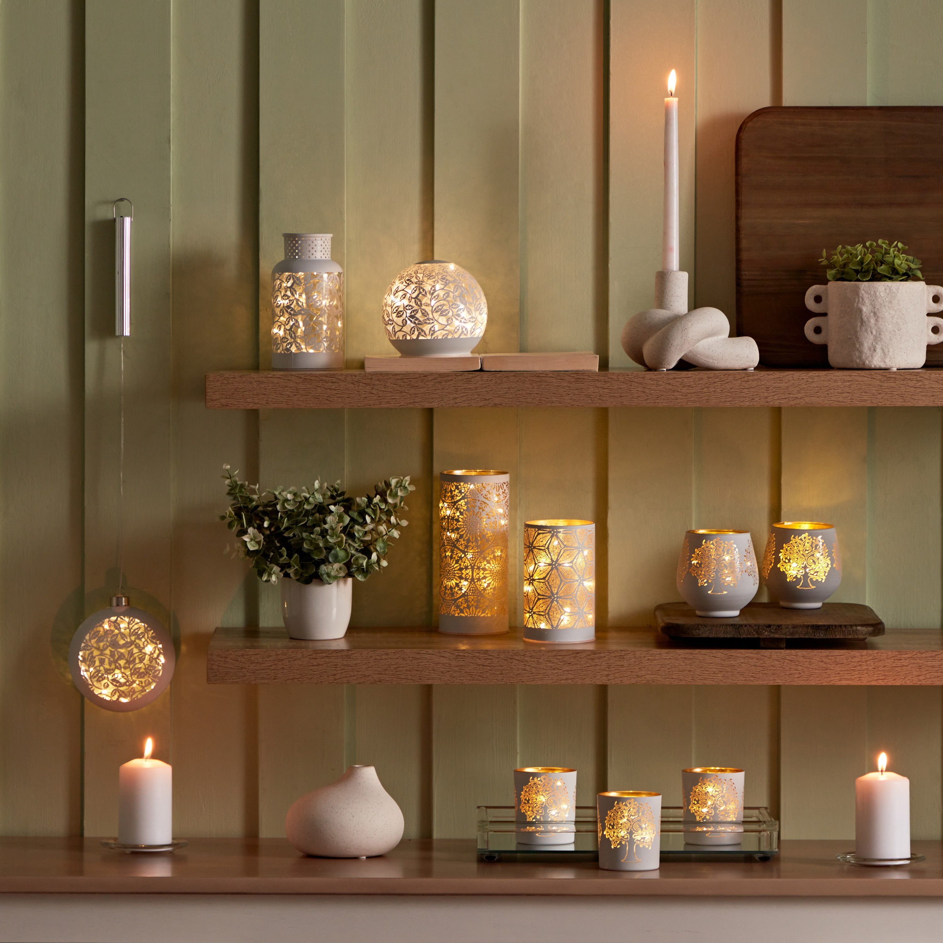 صحن شمع زجاج شفاف من إيفرين - 10x10x1 سم-hbxlivingroom-decorandaccessories-candleholders-image-6