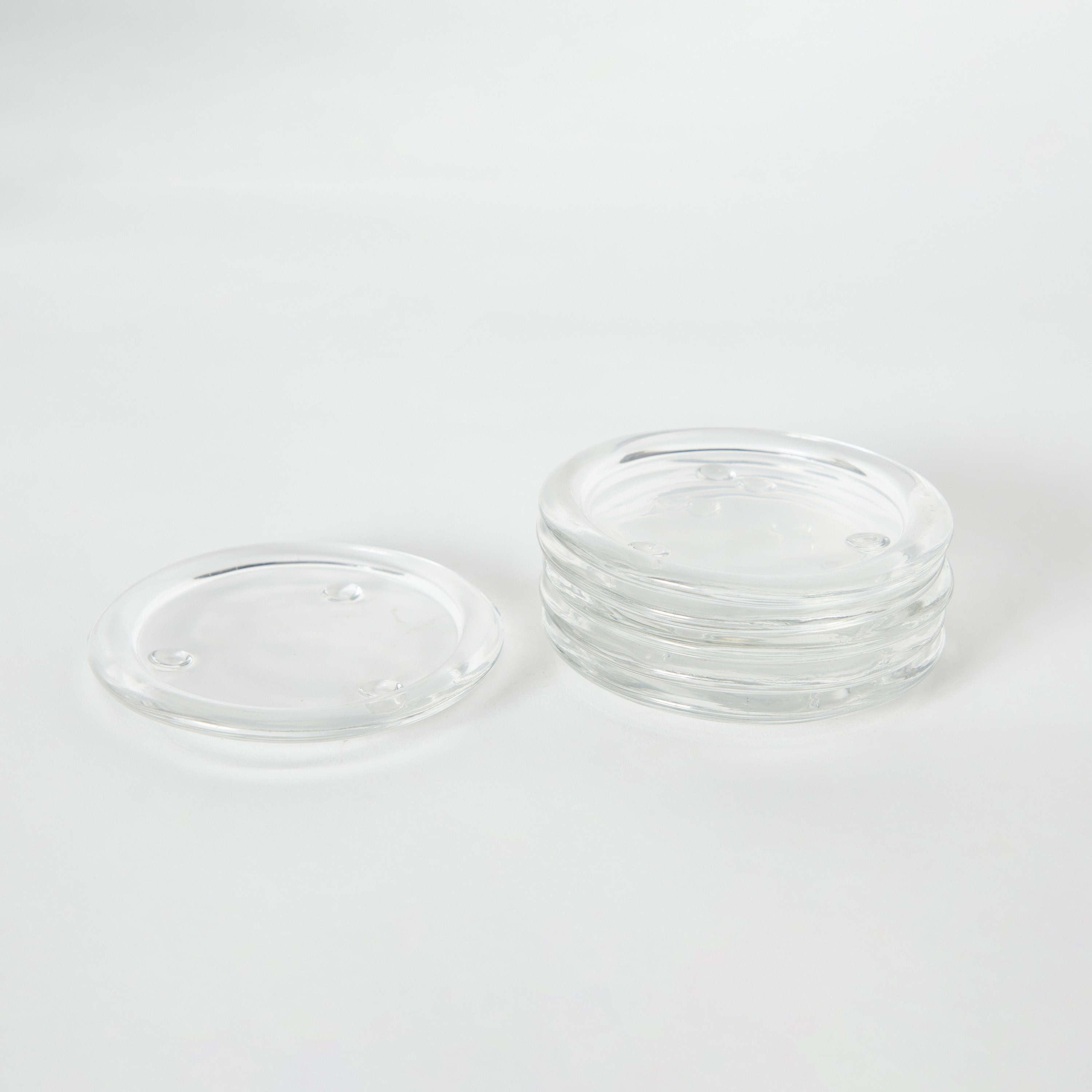 صحن شمع زجاج شفاف من إيفرين - 10x10x1 سم-hbxlivingroom-decorandaccessories-candleholders-image-7
