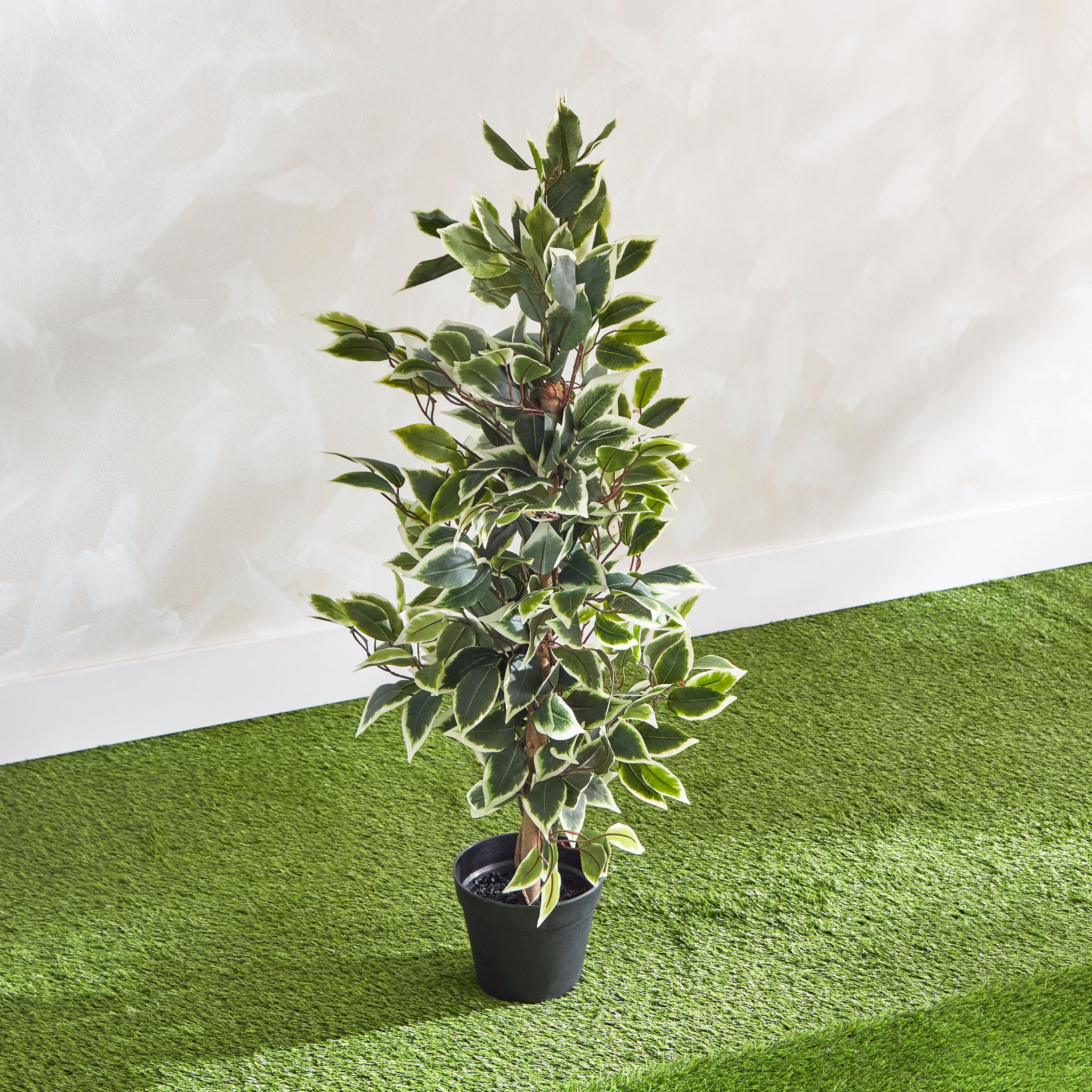 شجرة فيكس صناعية مع إناء من كليري - 95 سم-hbxhomeware-hbxdecorandfurnishings-image-2