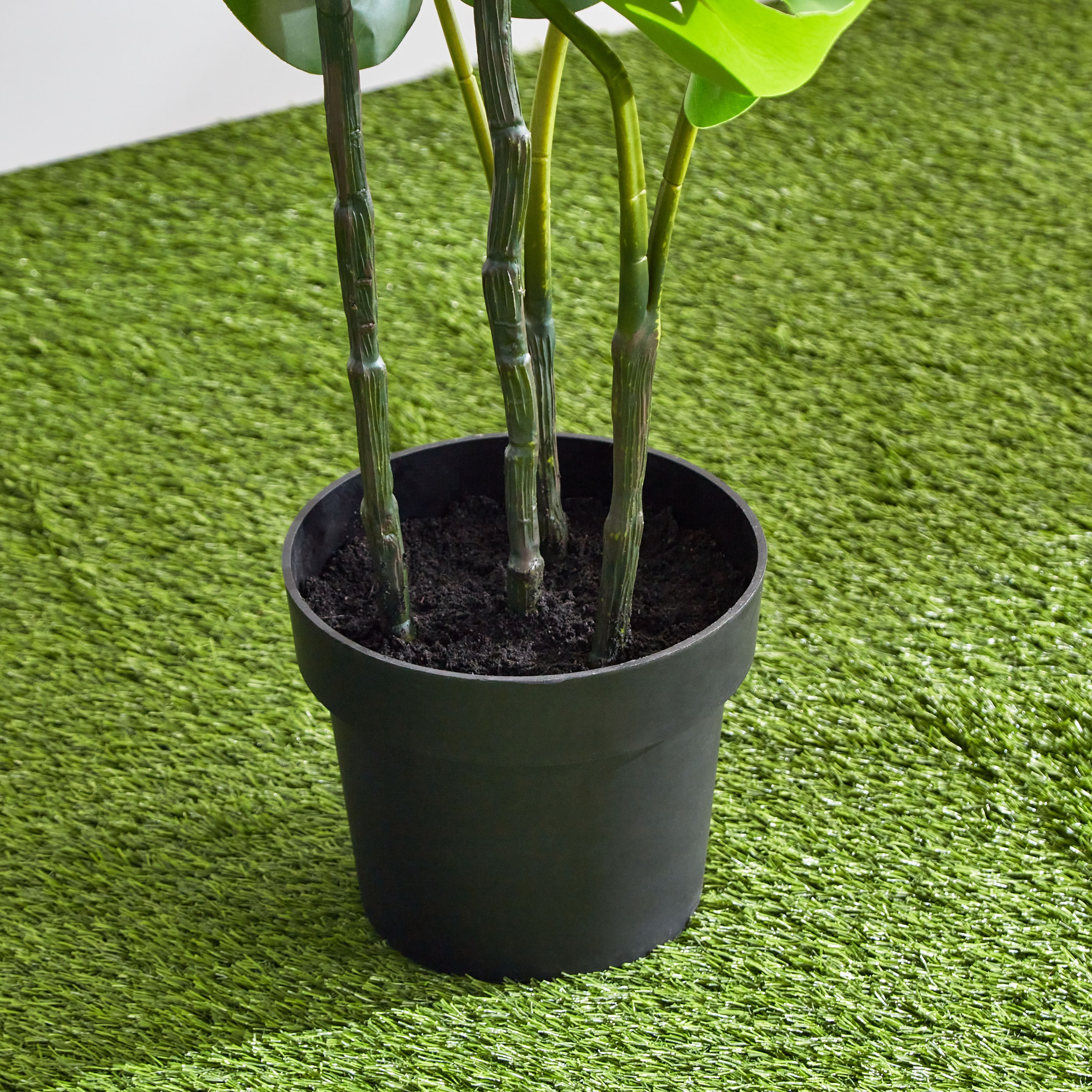 Clarey Monstera Artificial Plant with Pot - 100 cm-hbxhomeware-hbxdecorandfurnishings-image-3