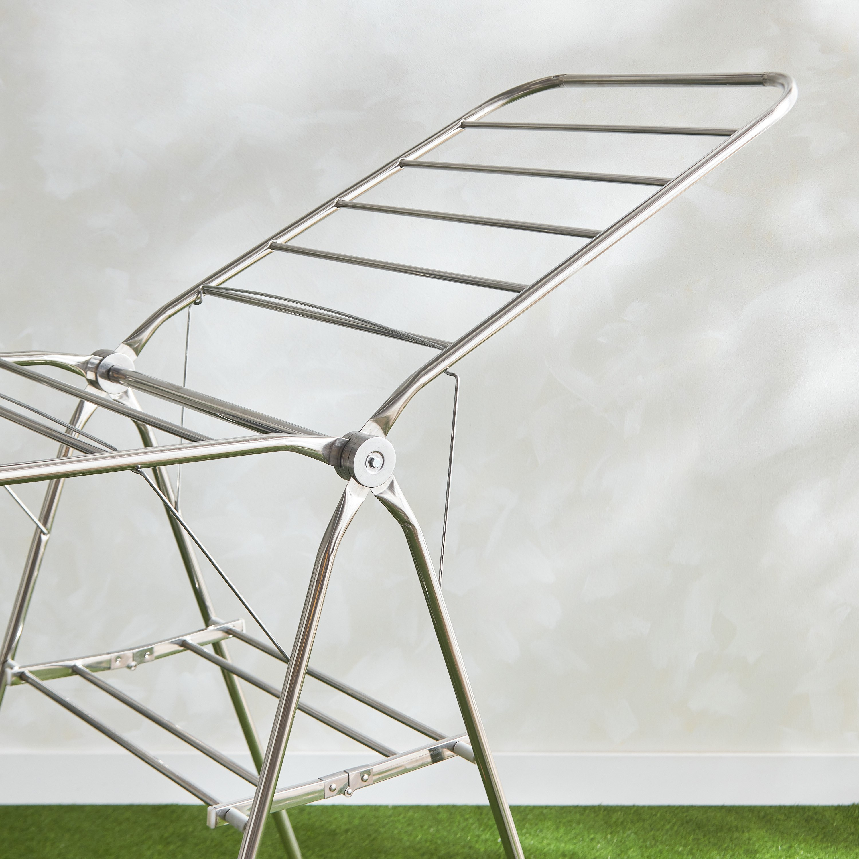 مجفف ملابس ستانلس ستيل من أيسر - 145x60x100 سم-hbxhomeware-bathandlaundry-clothesdryingracks-image-2