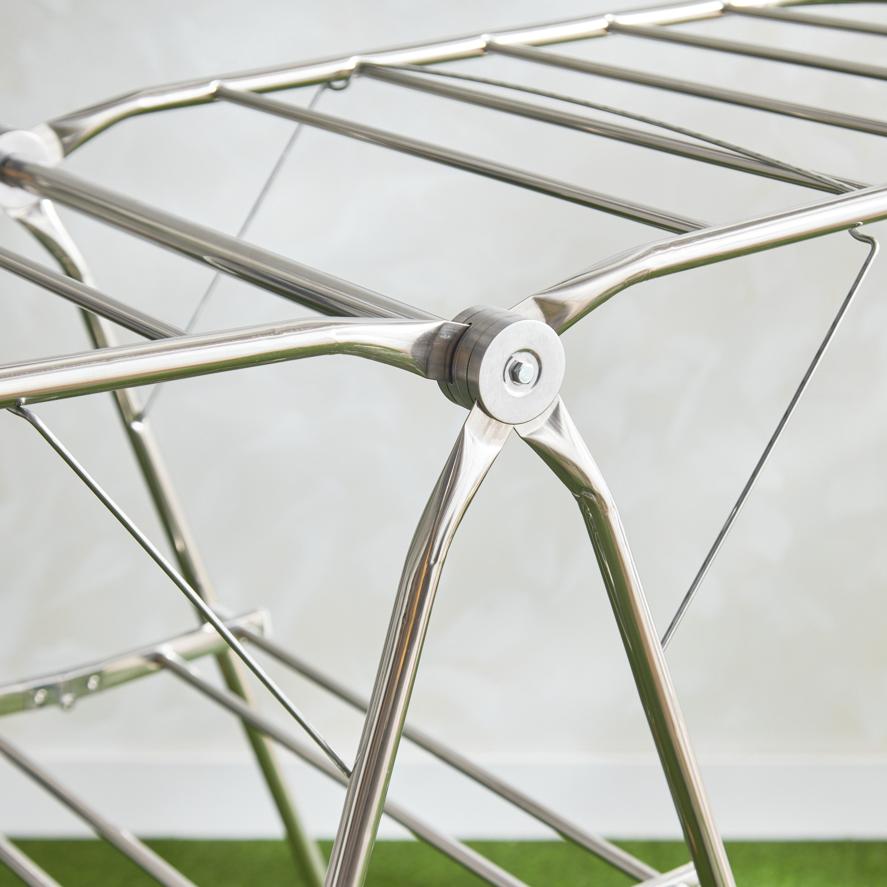 مجفف ملابس ستانلس ستيل من أيسر - 145x60x100 سم-hbxhomeware-bathandlaundry-clothesdryingracks-image-3