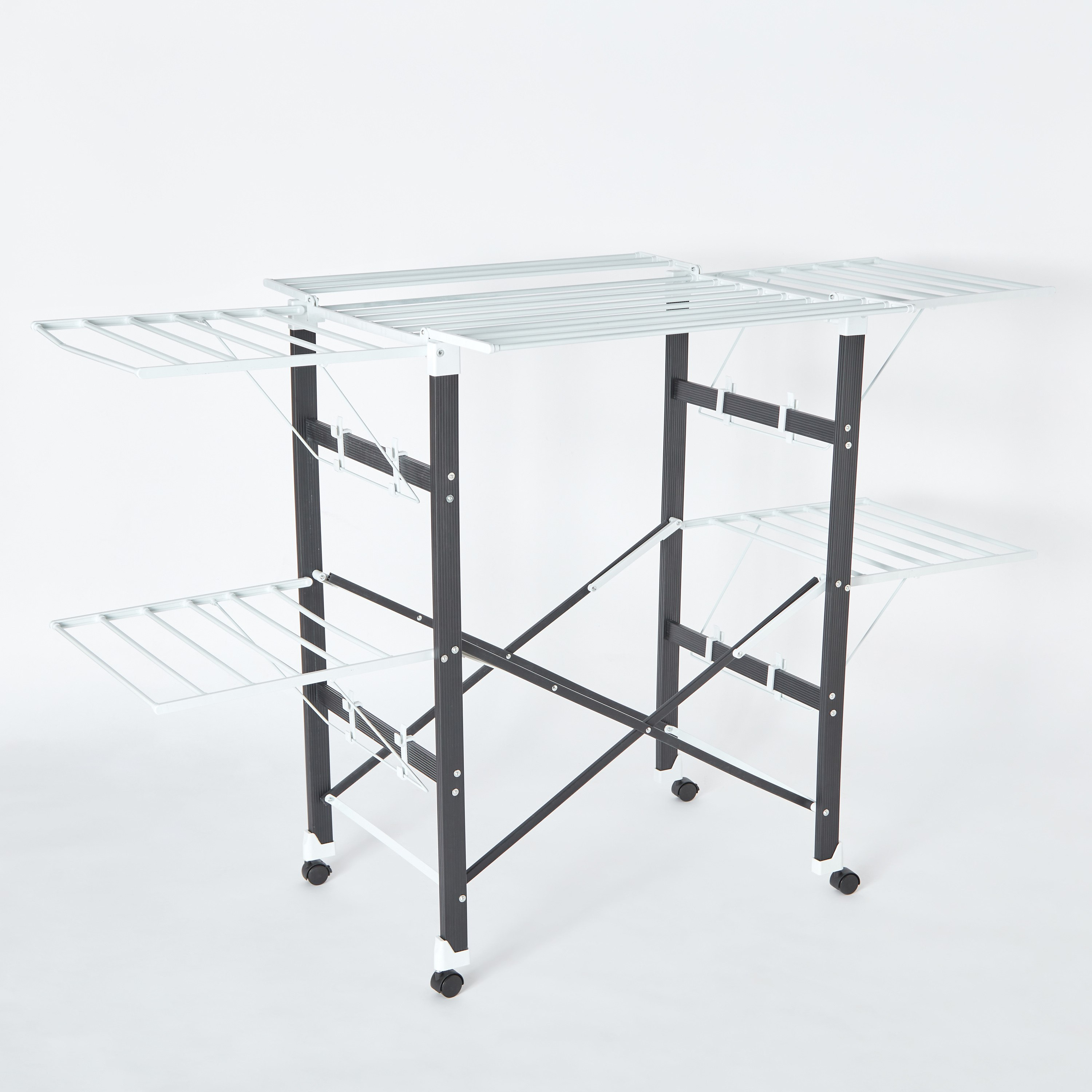 مجفّف ملابس قابل للطي من أيسر - 75x85x112 سم-hbxhomeware-bathandlaundry-clothesdryingracks-image-9