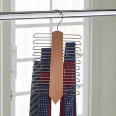 Forest Wooden Tie Hanger