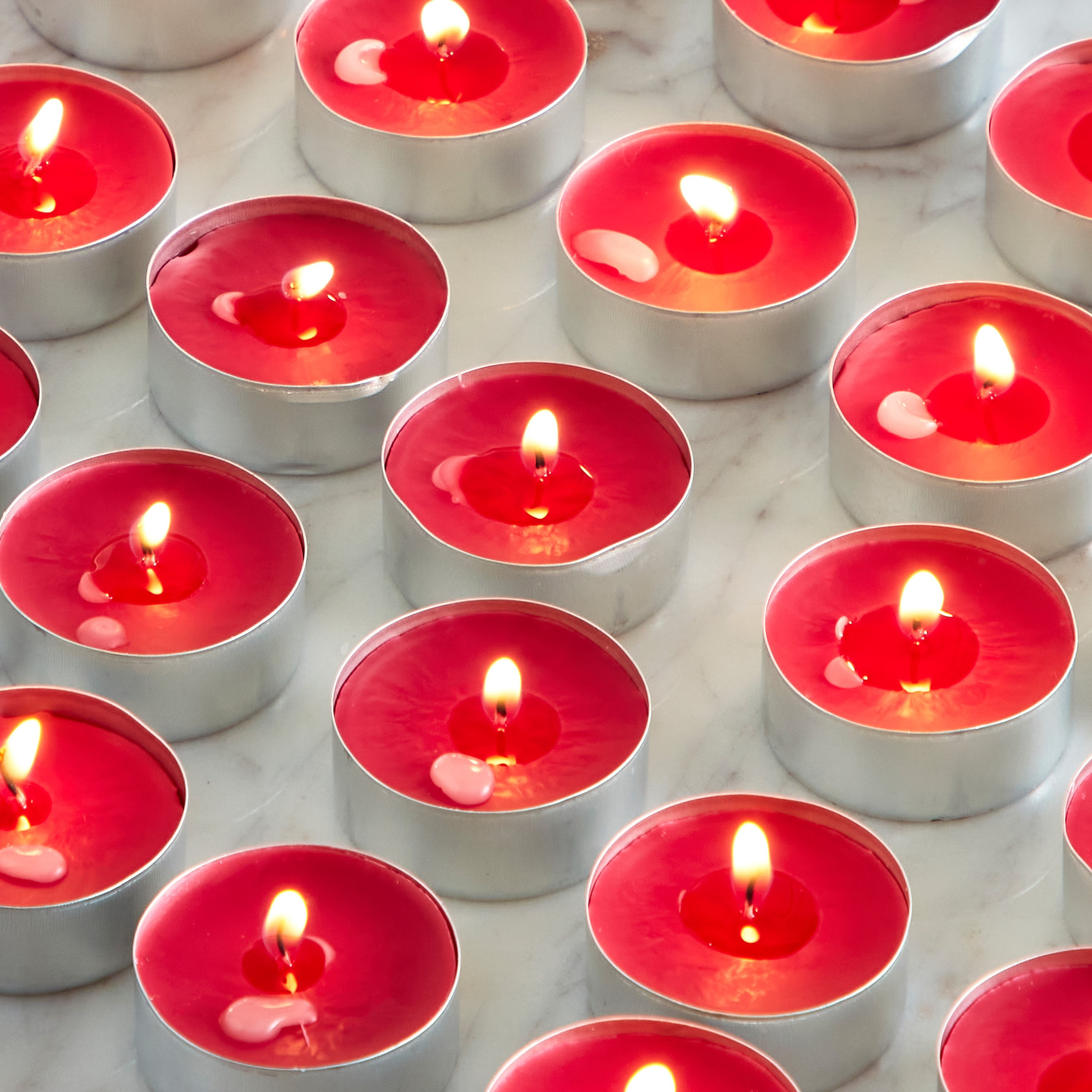 Vela 25-Piece Peteli Mixed Berries Tealight Candle Set - 19x19x2 cm-hbxlivingroom-decorandaccessories-candles-image-3