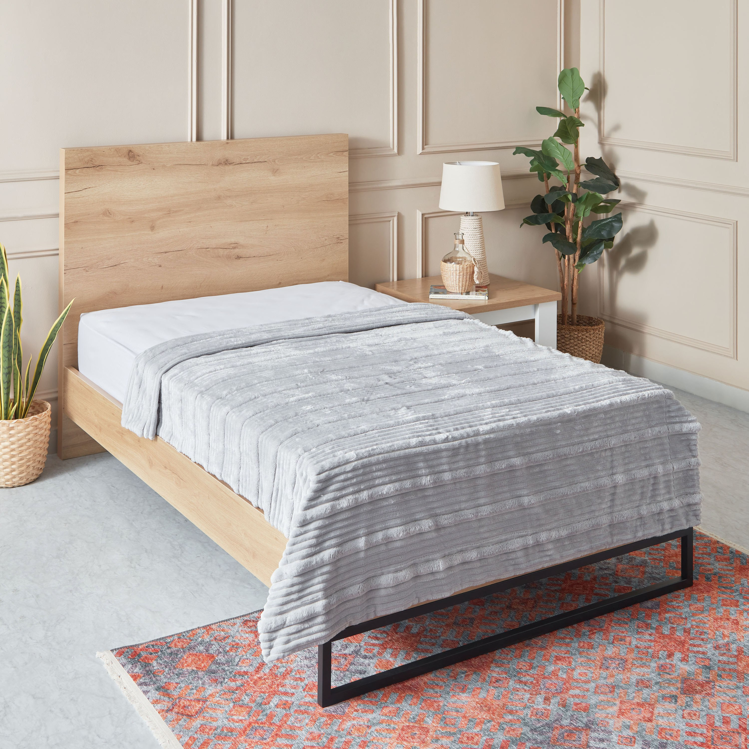 بطانية مزدوجة جاكار مزدوجة الطبقات من ريبي - 150x200 سم-hbxhomeware-hbxbedroom-image-1