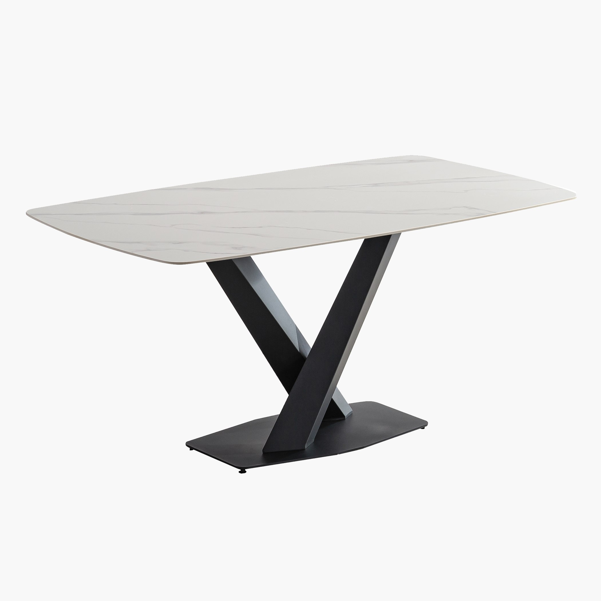 طقم سفرة من الحجر الملبد 6 مقاعد من بارون-hbxfurniture-diningtablesandsets-diningsets-sixseater-image-16