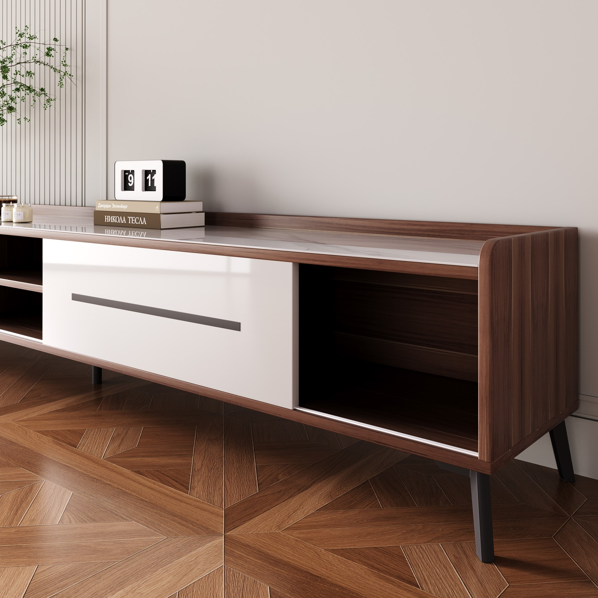 وحدة تلفزيون حتى 80 بوصة 2 متر بسطح من الحجر المتكلس من مودواي-hbxlivingroom-mediaunitsandstorage-tvunits-image-5