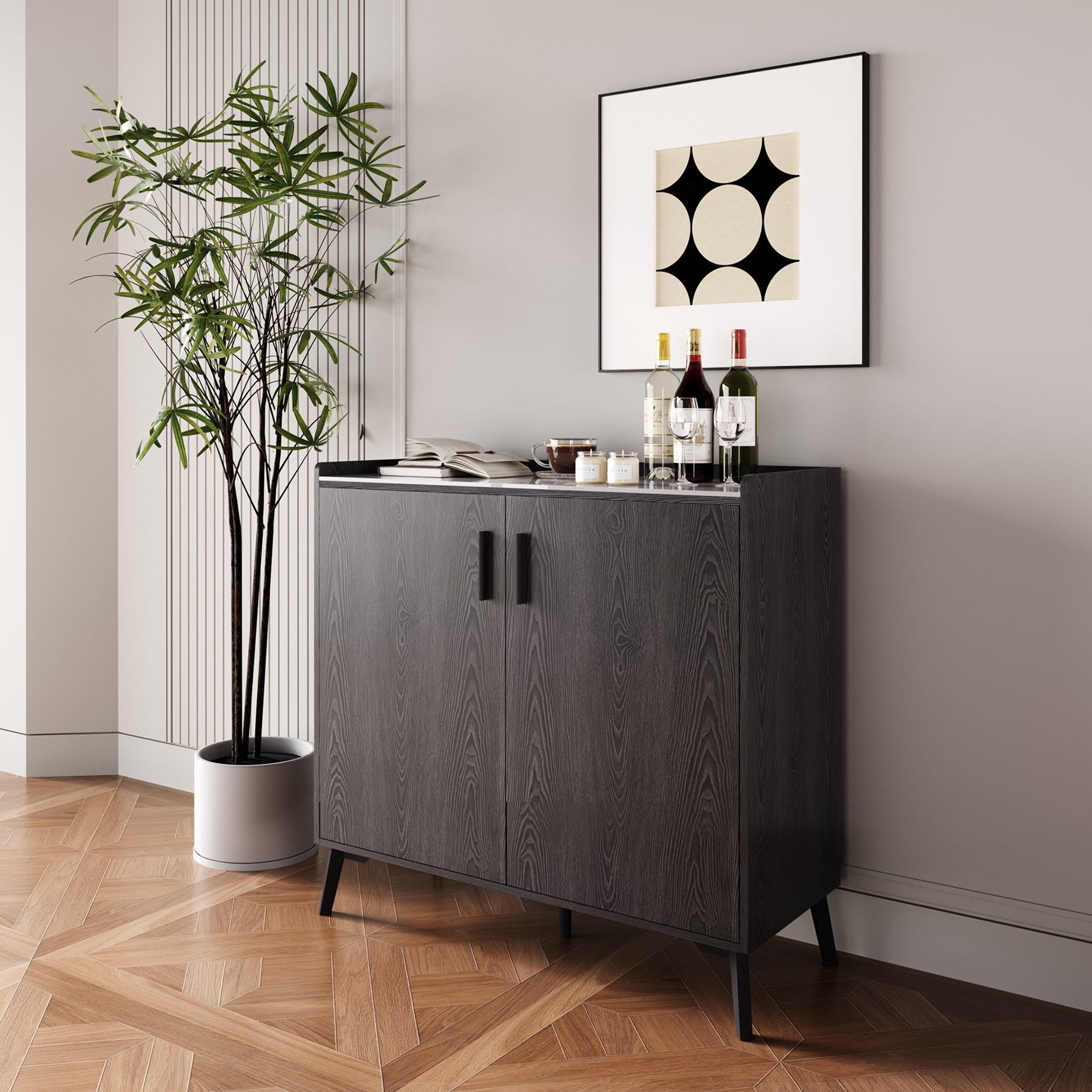 Marwell Sintered Stone Bar Cabinet-hbxfurniture-diningroom-barcountersandbarstools-image-1