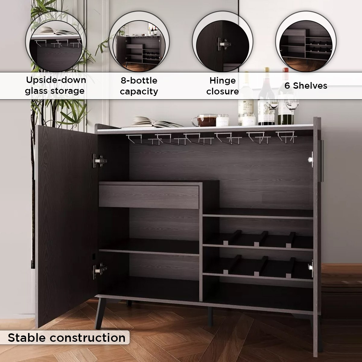 Marwell Sintered Stone Bar Cabinet-hbxfurniture-diningroom-barcountersandbarstools-image-5