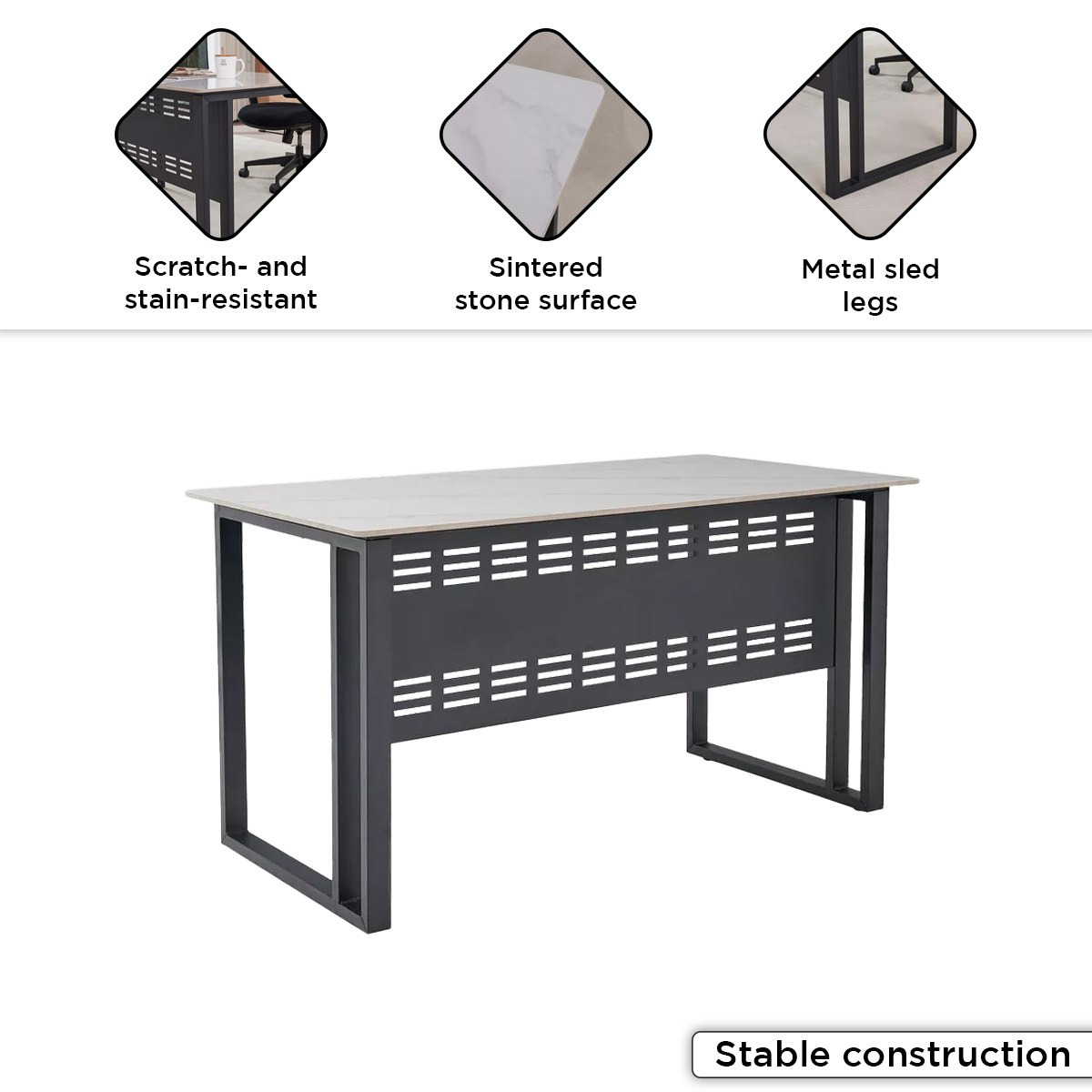 Marwell Sintered Stone Large Study Desk-hbxfurniture-office-desks-image-5