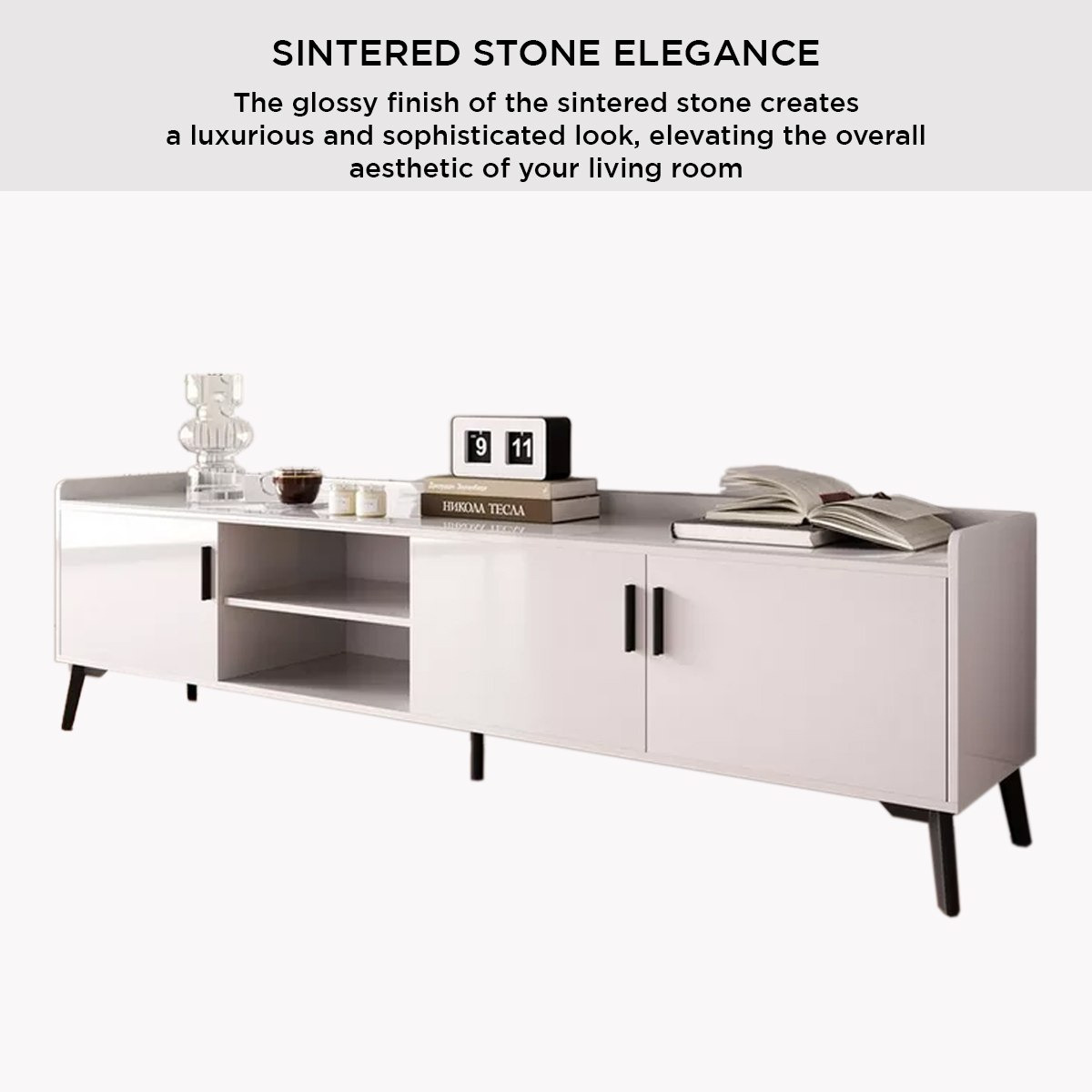 Marwell 2 Metre TV Unit with Sintered Stone Top for TVs up to 80 inches-hbxlivingroom-mediaunitsandstorage-tvunits-image-6