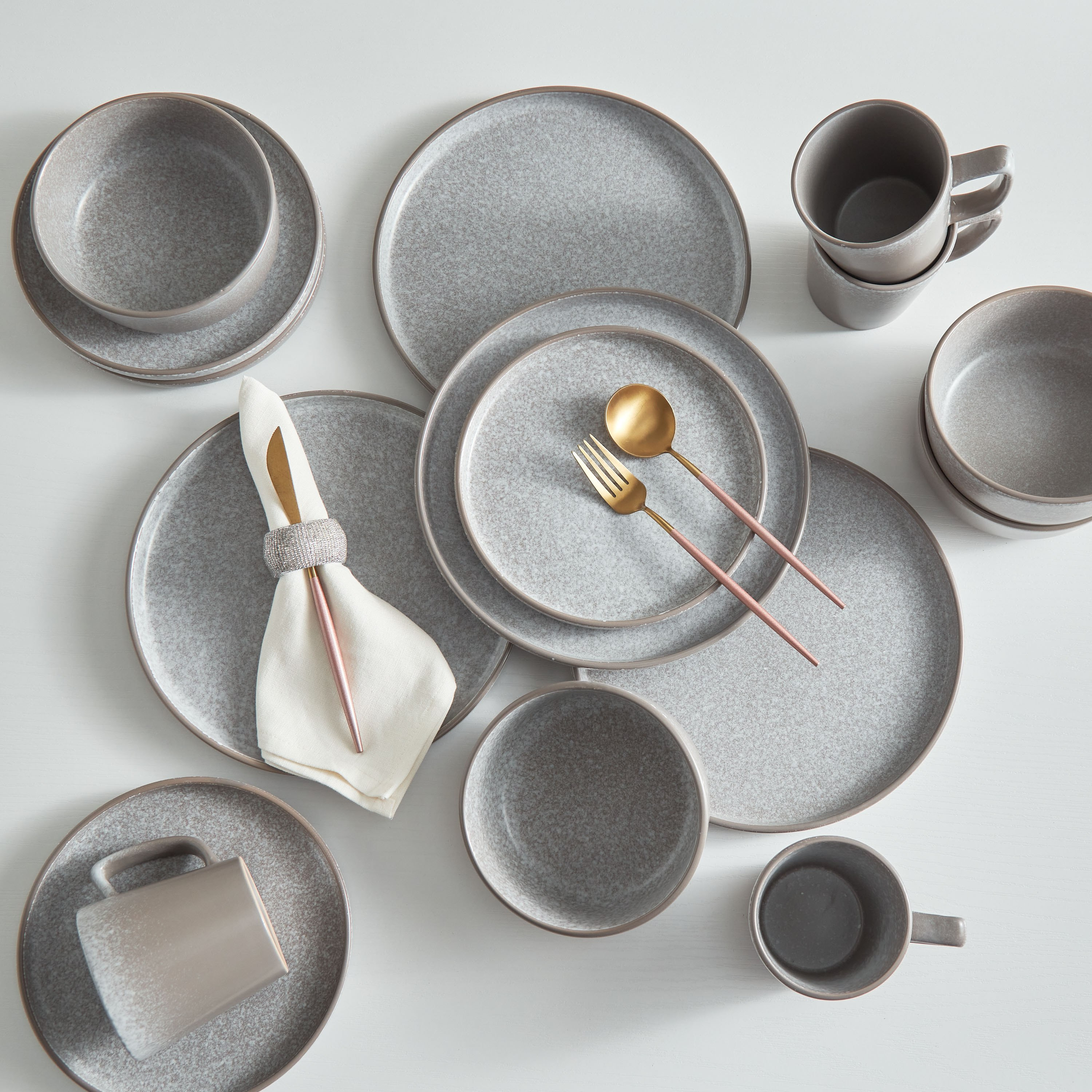 طقم عشاء 16 قطعة من الخزف الحجري من إليجنزا - 4 أشخاص-hbxhomeware-hbxkitchen-image-1