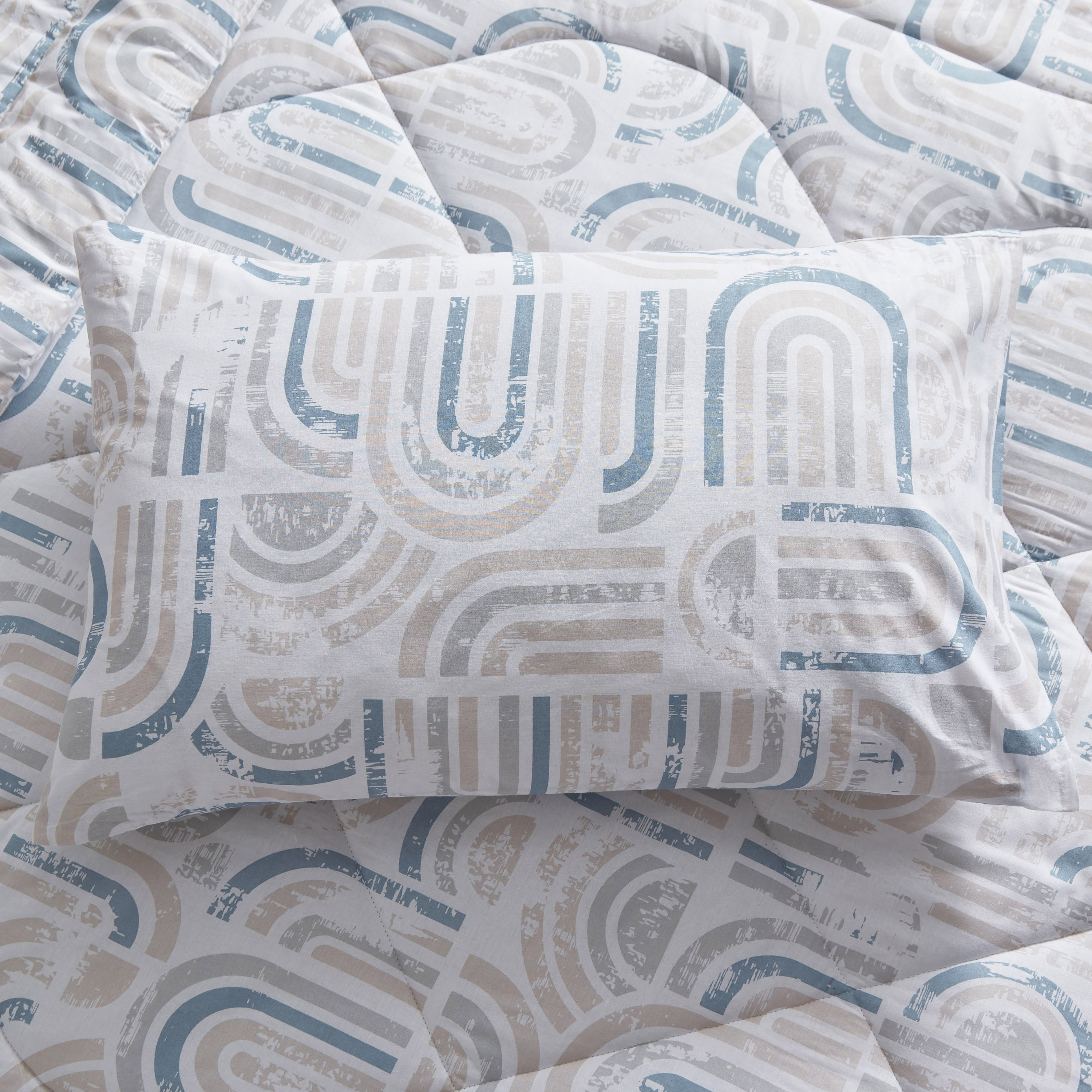 Lisbon Banha 2-Piece Cotton Twin Comforter Set - 150x220 cm-hbxhomeware-hbxdecorandfurnishings-image-6