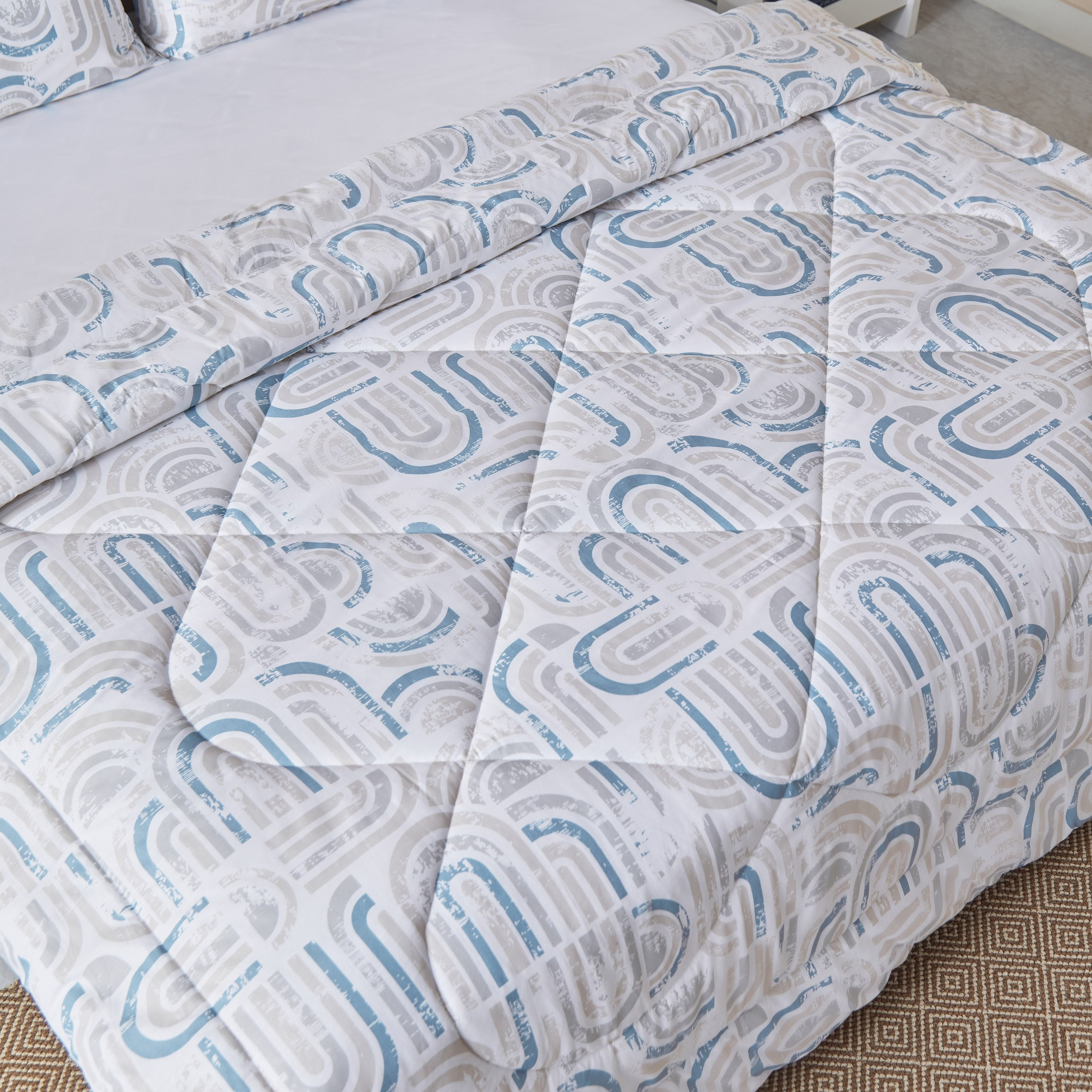 طقم لحاف كينج قطن 3 قطع بنها من ليسبون - 220x240 سم-hbxhomeware-hbxdecorandfurnishings-image-4
