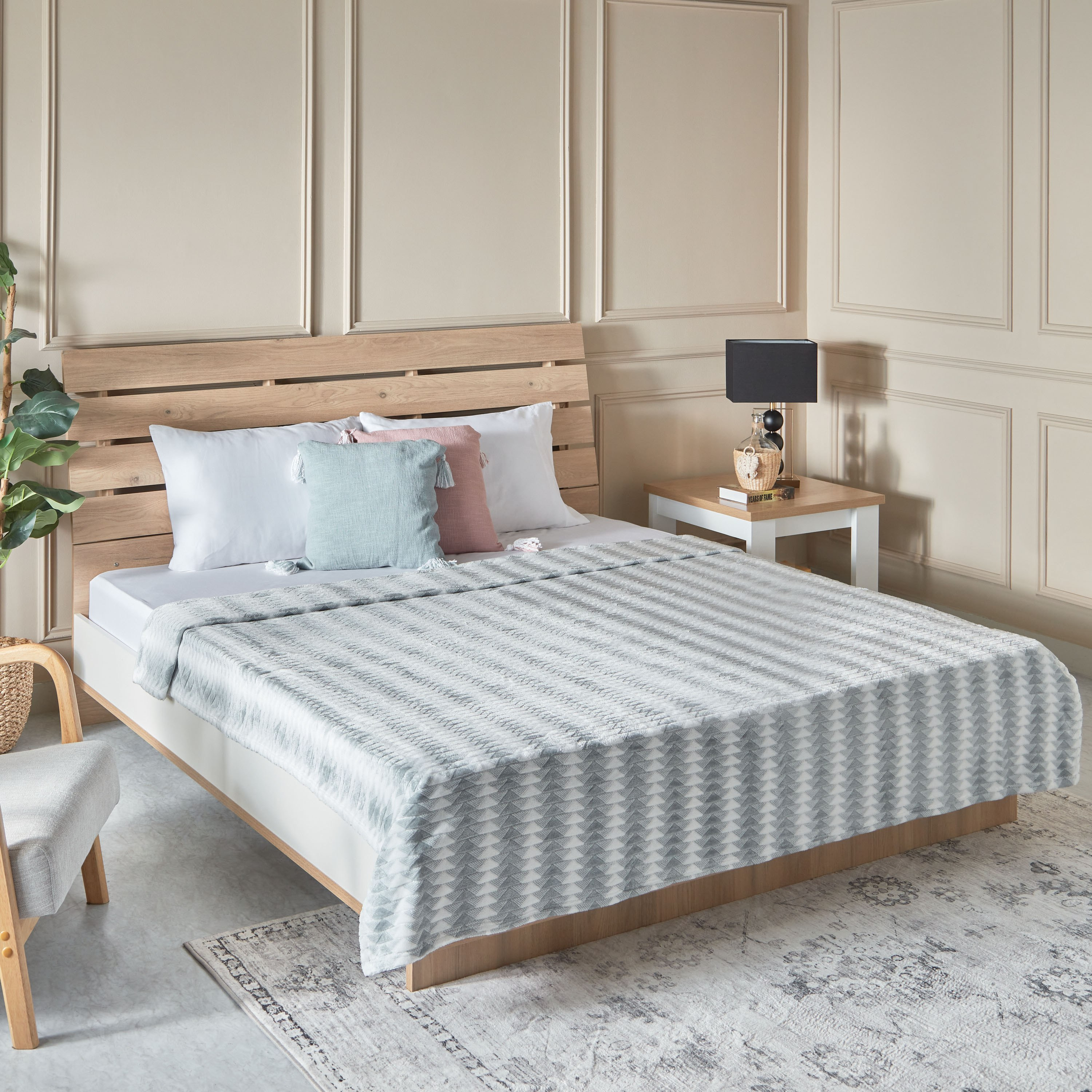 بطانية كوين جاكارد بطبقة واحدة من مالمو - 200x200 سم-hbxhomeware-hbxbedroom-image-6