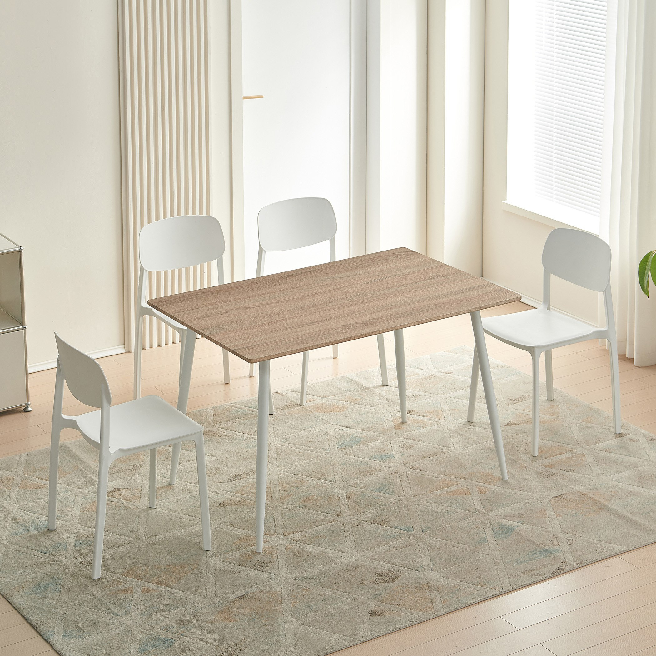 Hobbs 4-Seater Dining Set-hbxdiningroom-diningtablesandsets-diningsets-fourseater-image-1