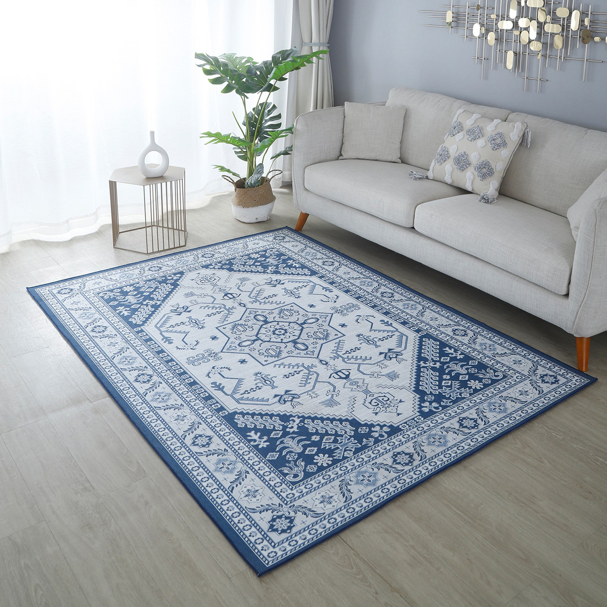 سجادة تشينيل بطبعات من كلايد - 150x200 سم-hbxdecorandfurnishings-floorcoverings-rugs-image-1