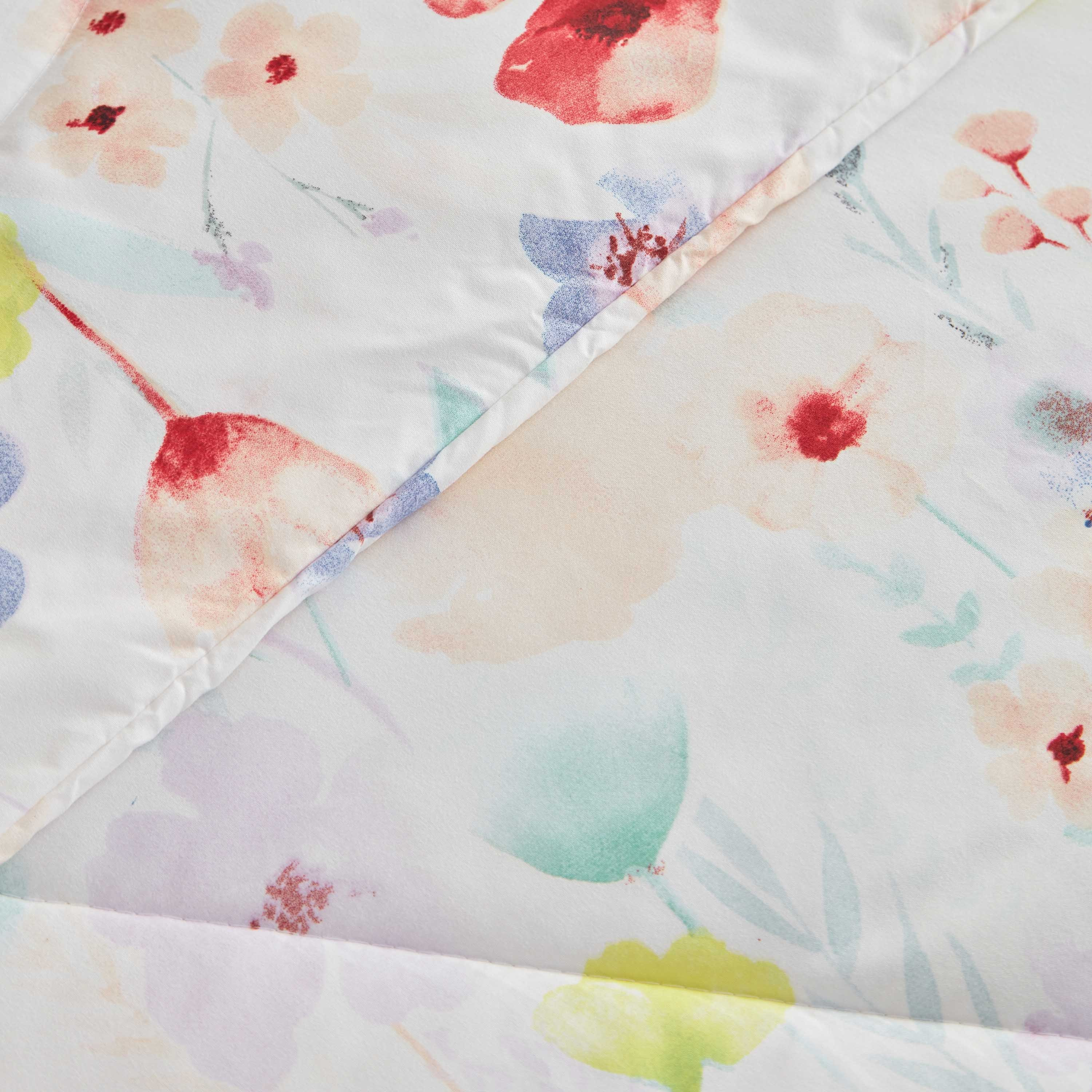 طقم لحاف توين ألياف دقيقة قطعتين من فلورا  - 160x220 سم-hbxkidsandyouth-beddingandfurnishings-comfortersets-image-5
