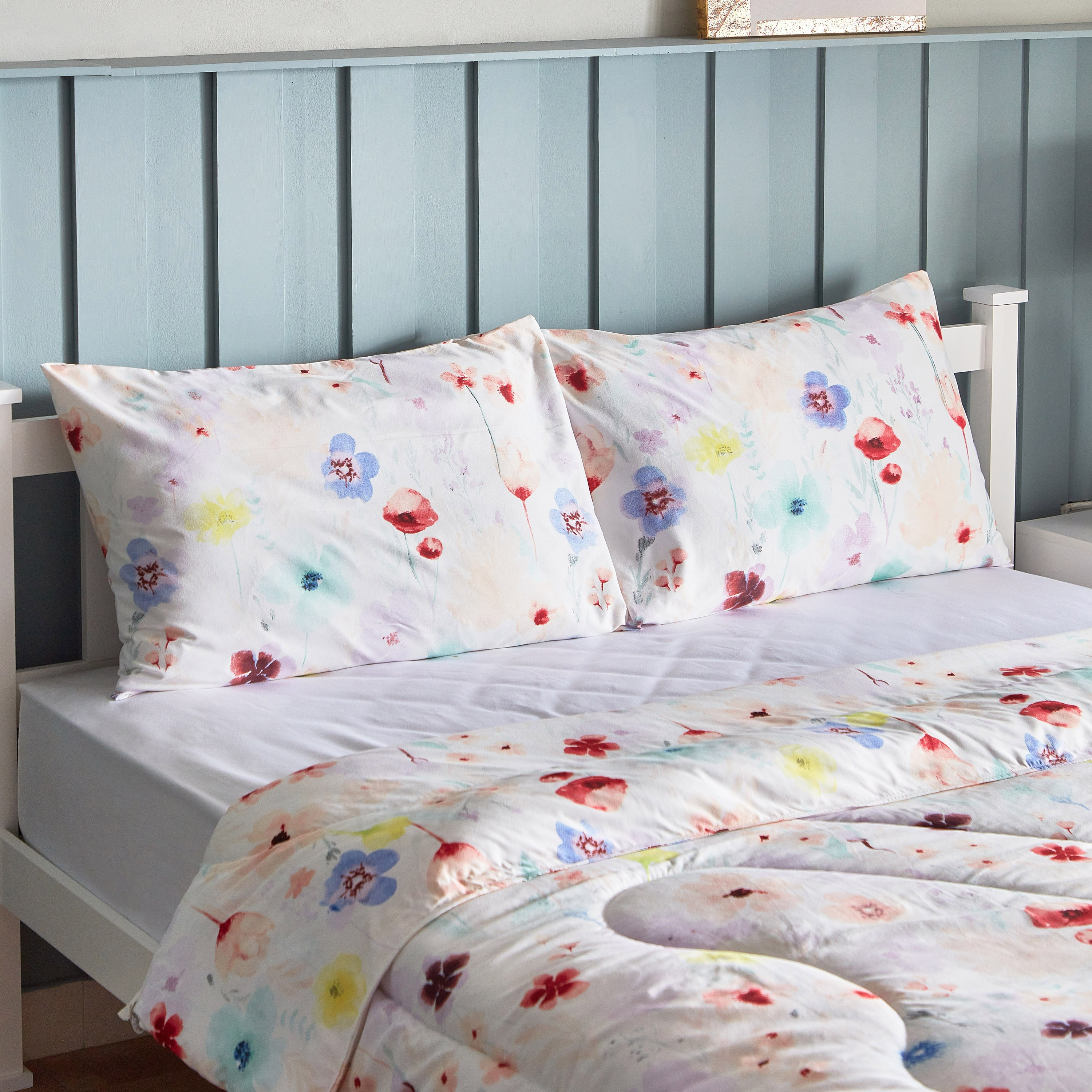 طقم لحاف كينج من الألياف الدقيقة 3 قطع من فلورا - 200x240 سم-hbxhomeware-hbxdecorandfurnishings-image-3