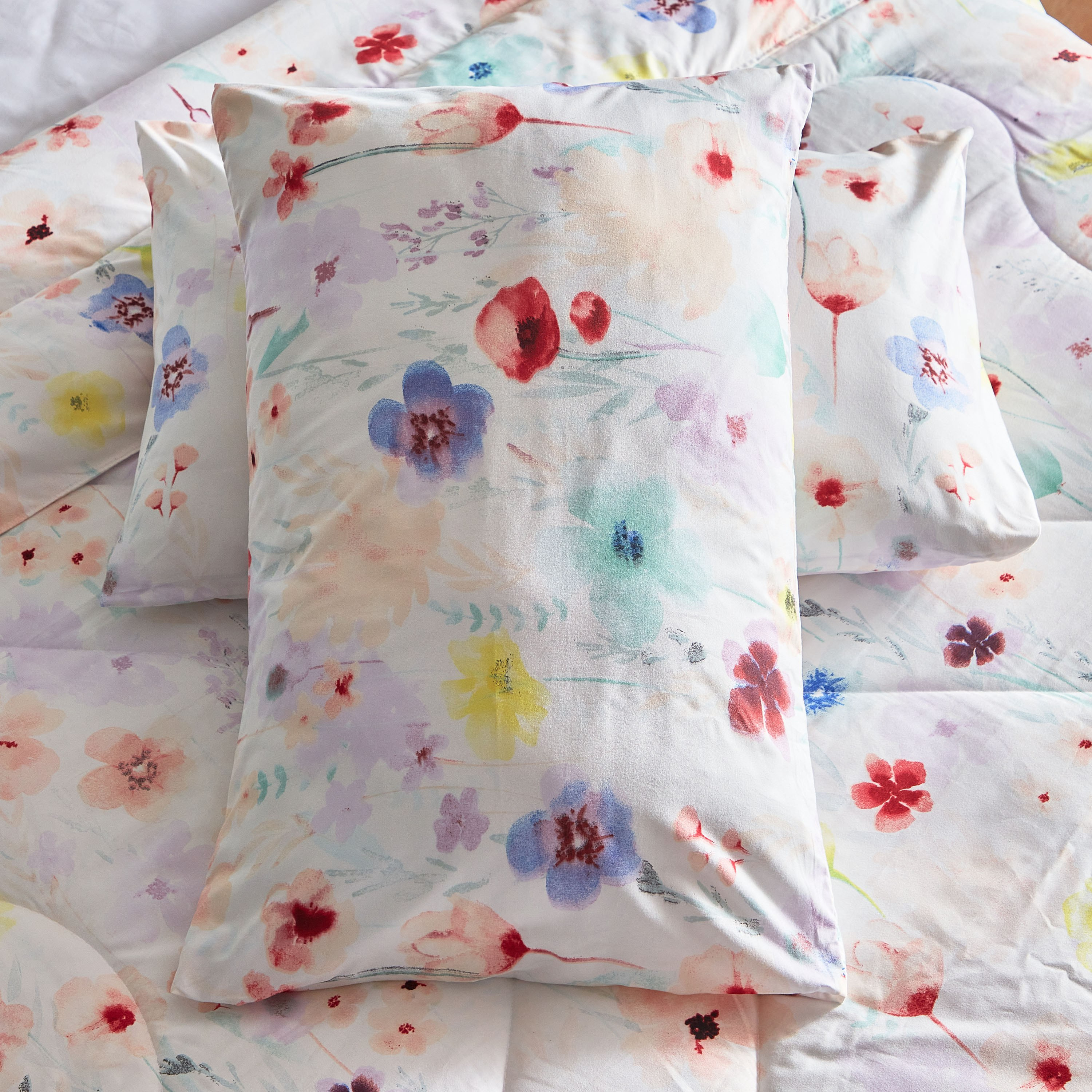 طقم لحاف كينج من الألياف الدقيقة 3 قطع من فلورا - 200x240 سم-hbxhomeware-hbxdecorandfurnishings-image-6