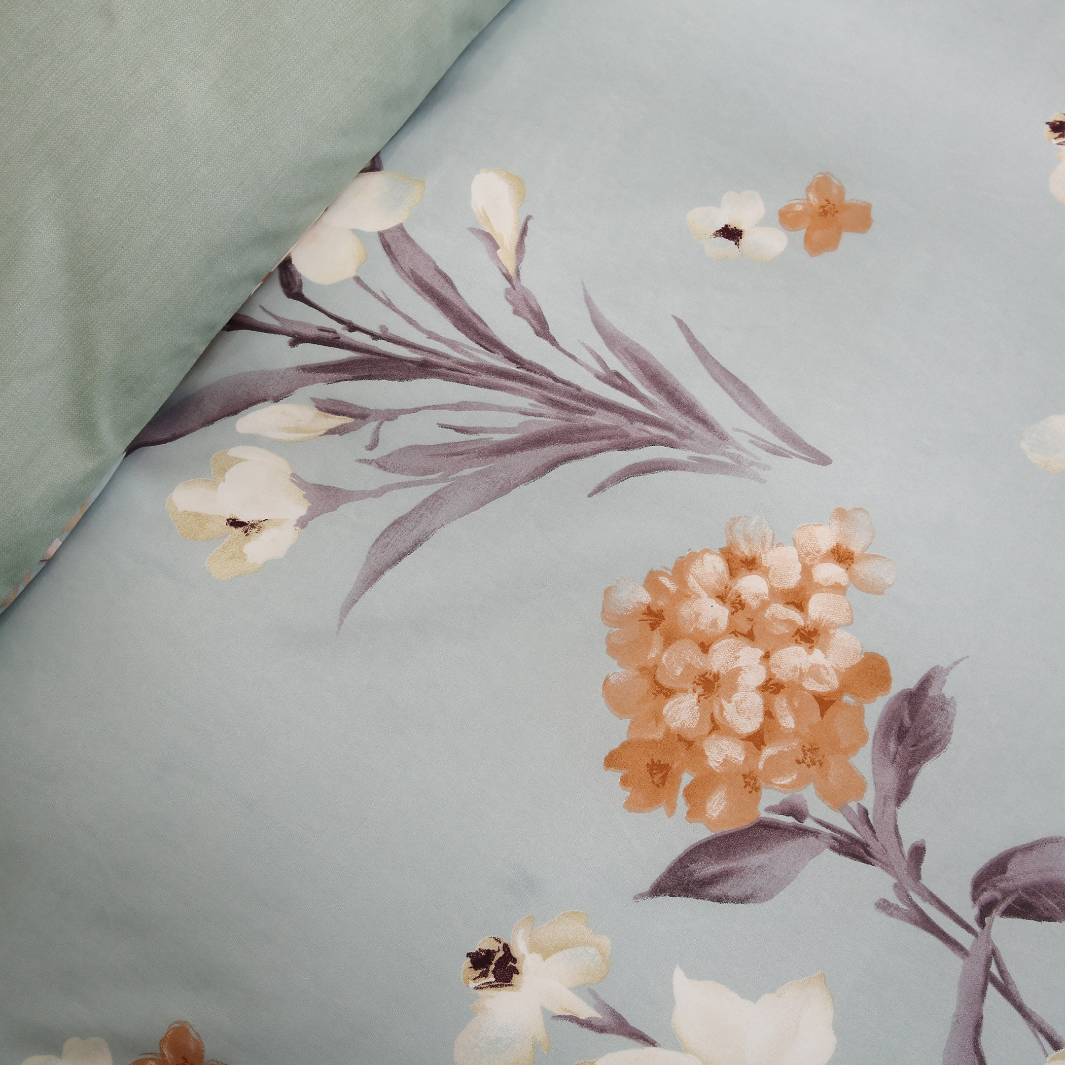 طقم غطاء لحاف سوبر كينج 3 قطع من الألياف الدقيقة بطبعات من كناري - 220x240 سم-hbxhomeware-bedding-duvetcovers-image-4