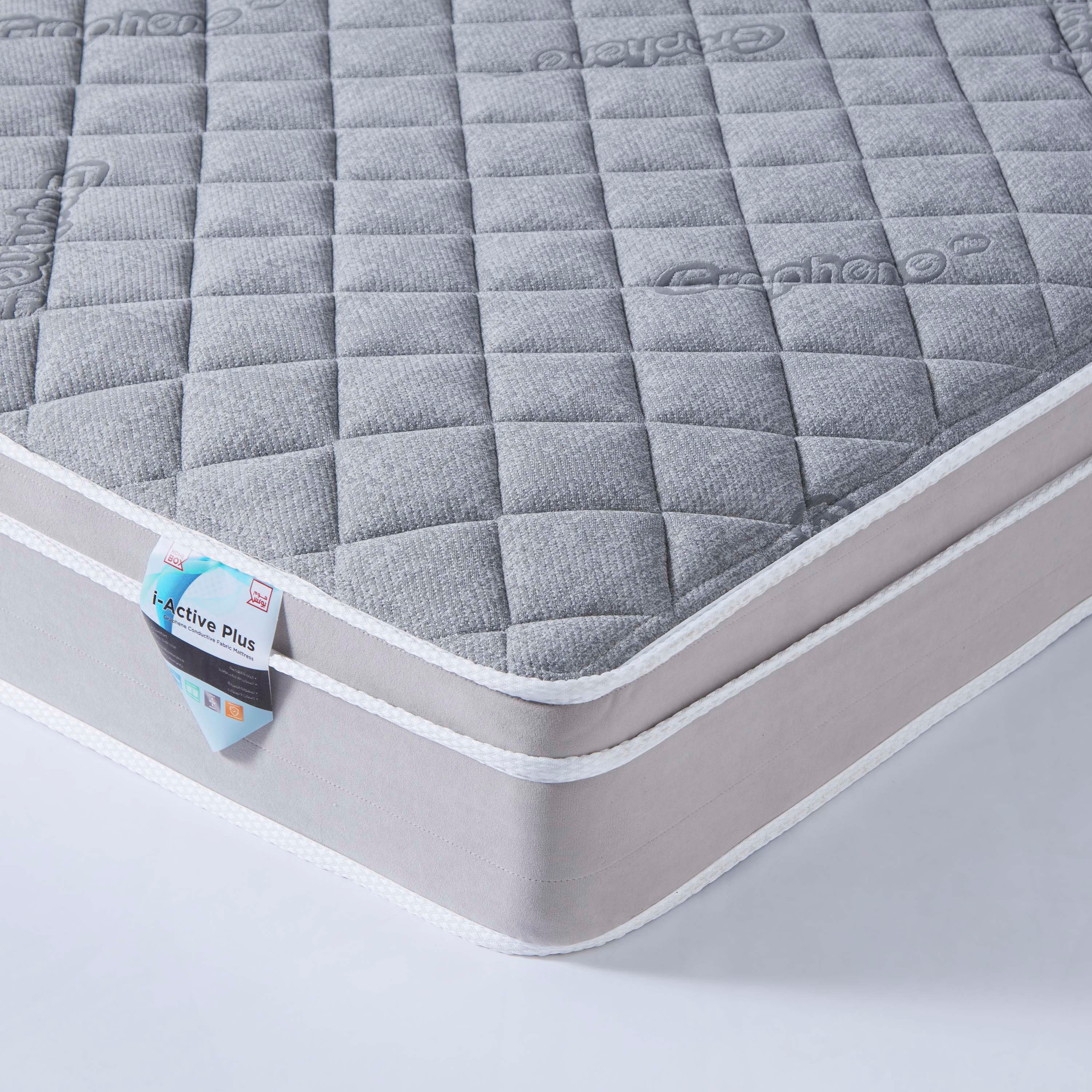 مرتبة توين قماش موصل بنوابض جيبية من سليب لوكس آي أكتيف بلس - 120x200x26 سم-hbxfurniture-mattresses-twin-image-11