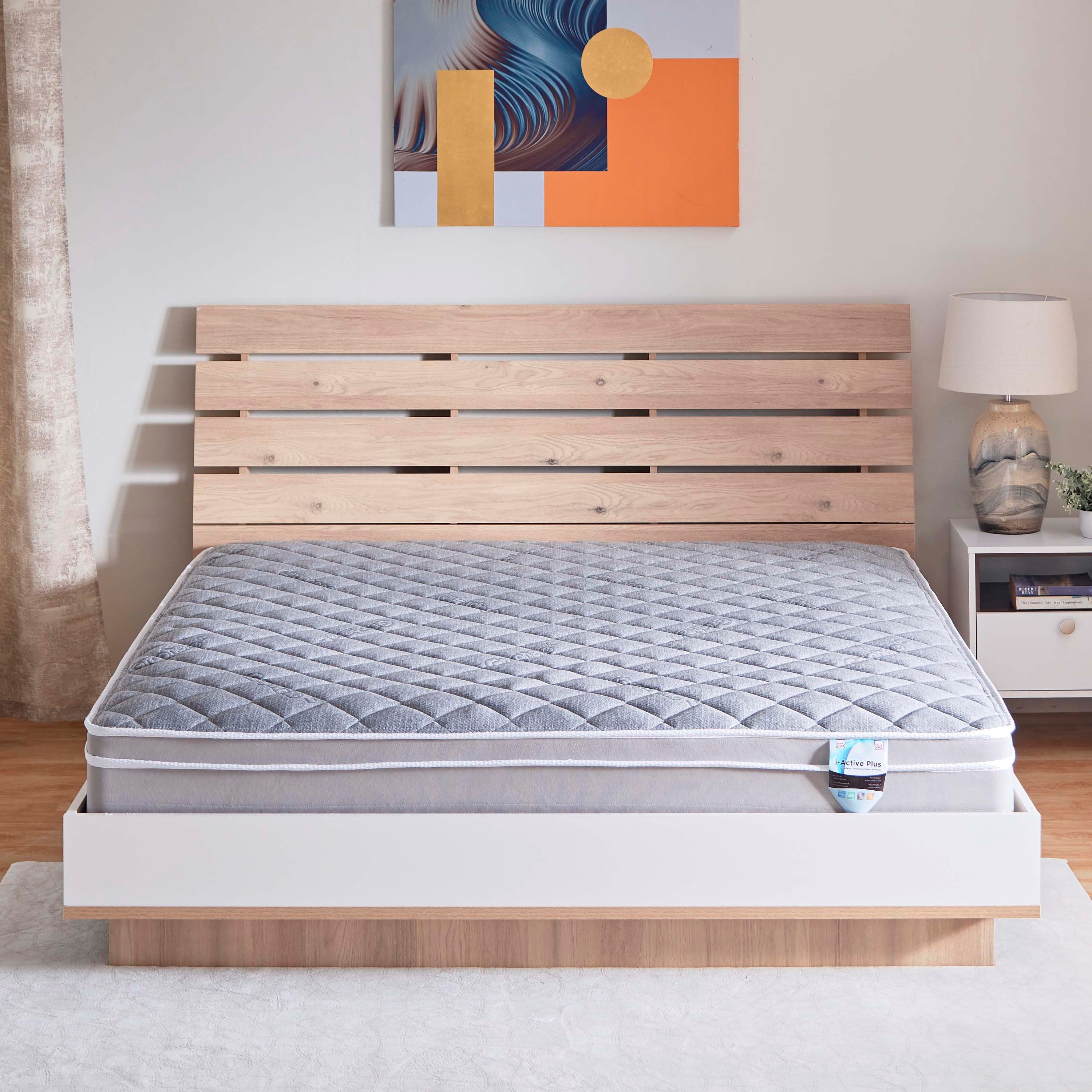 مرتبة كينج قماش موصل بنوابض جيبية من سليب لوكس آي أكتيف بلس - 180x200x26 سم-hbxfurniture-mattresses-king-image-7