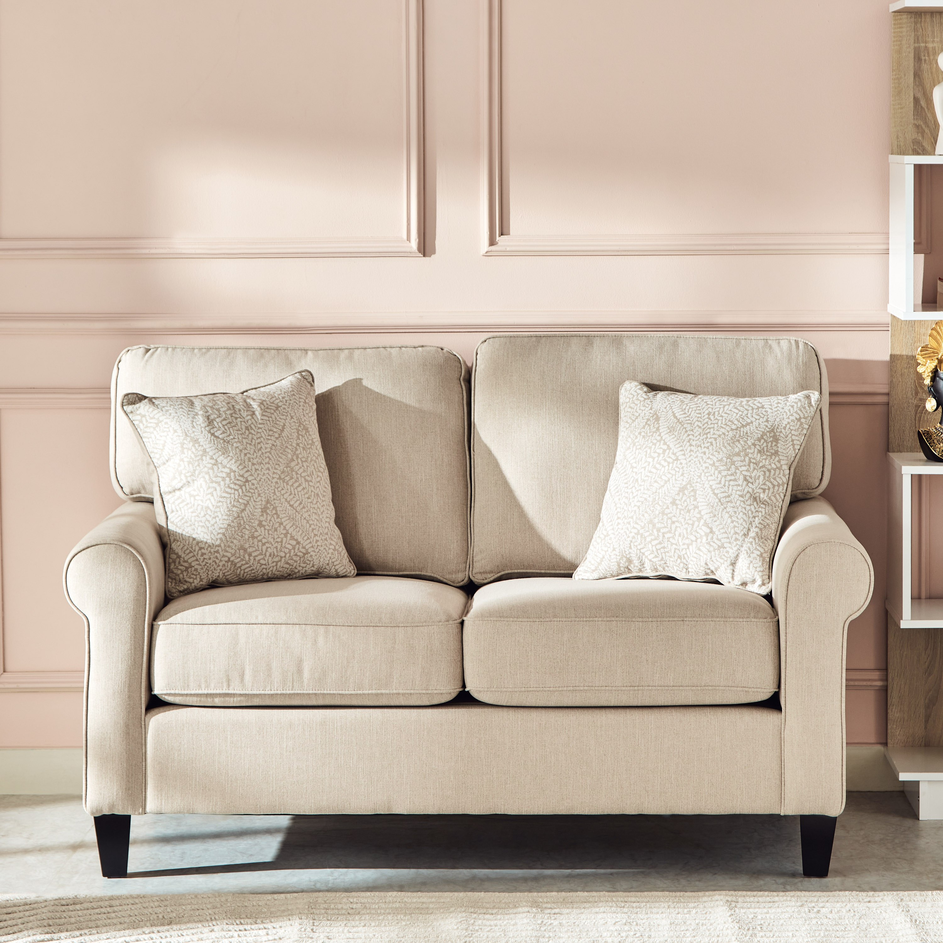 Angelic Oakwood 2-Seater Sofa with 2 Cushions-PROMO_HB_KSA_HBX10_190925-image-2