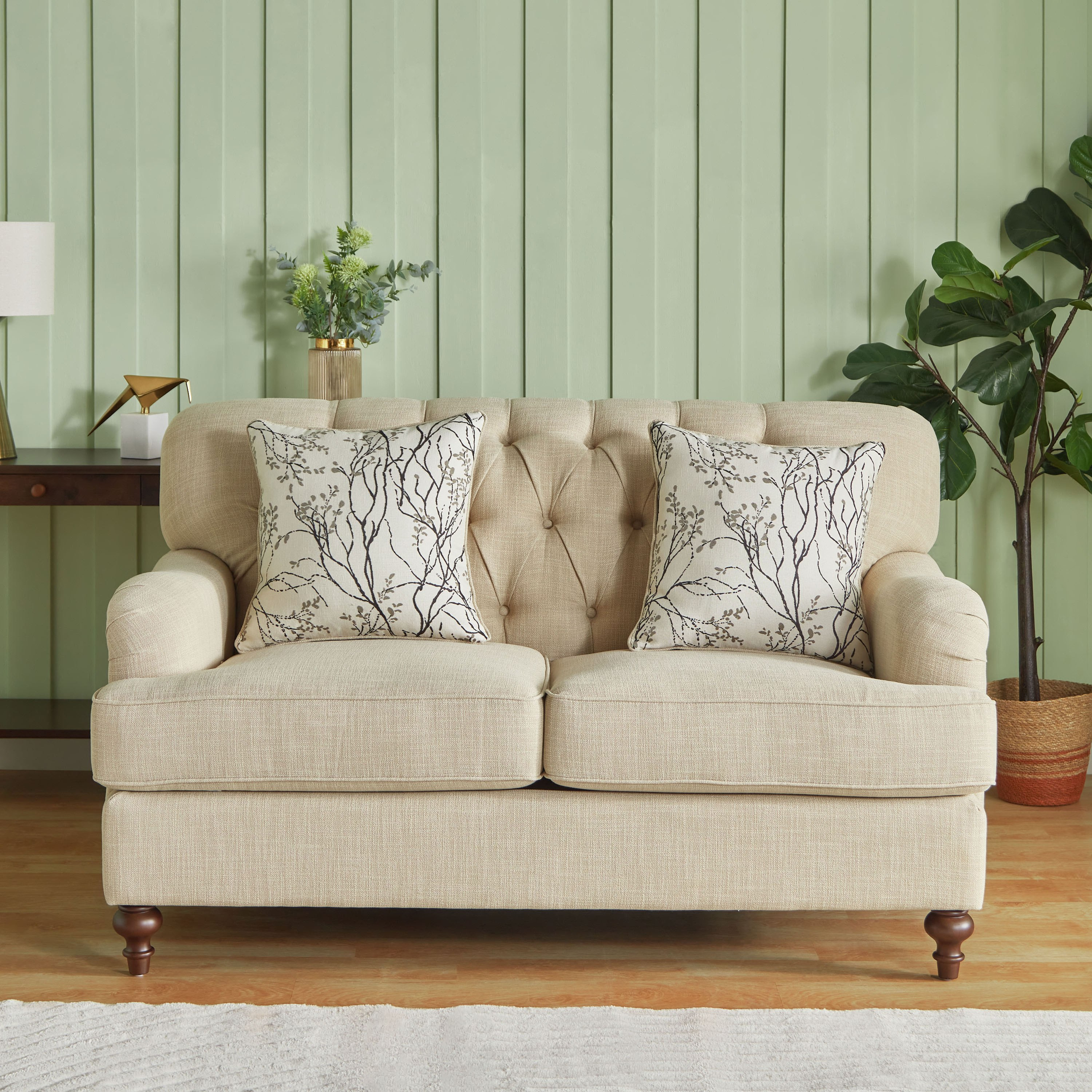 كنبة مقعدين مع وسادتين من دوروثي-hbxlivingroom-sofasandarmchairs-sofas-image-2