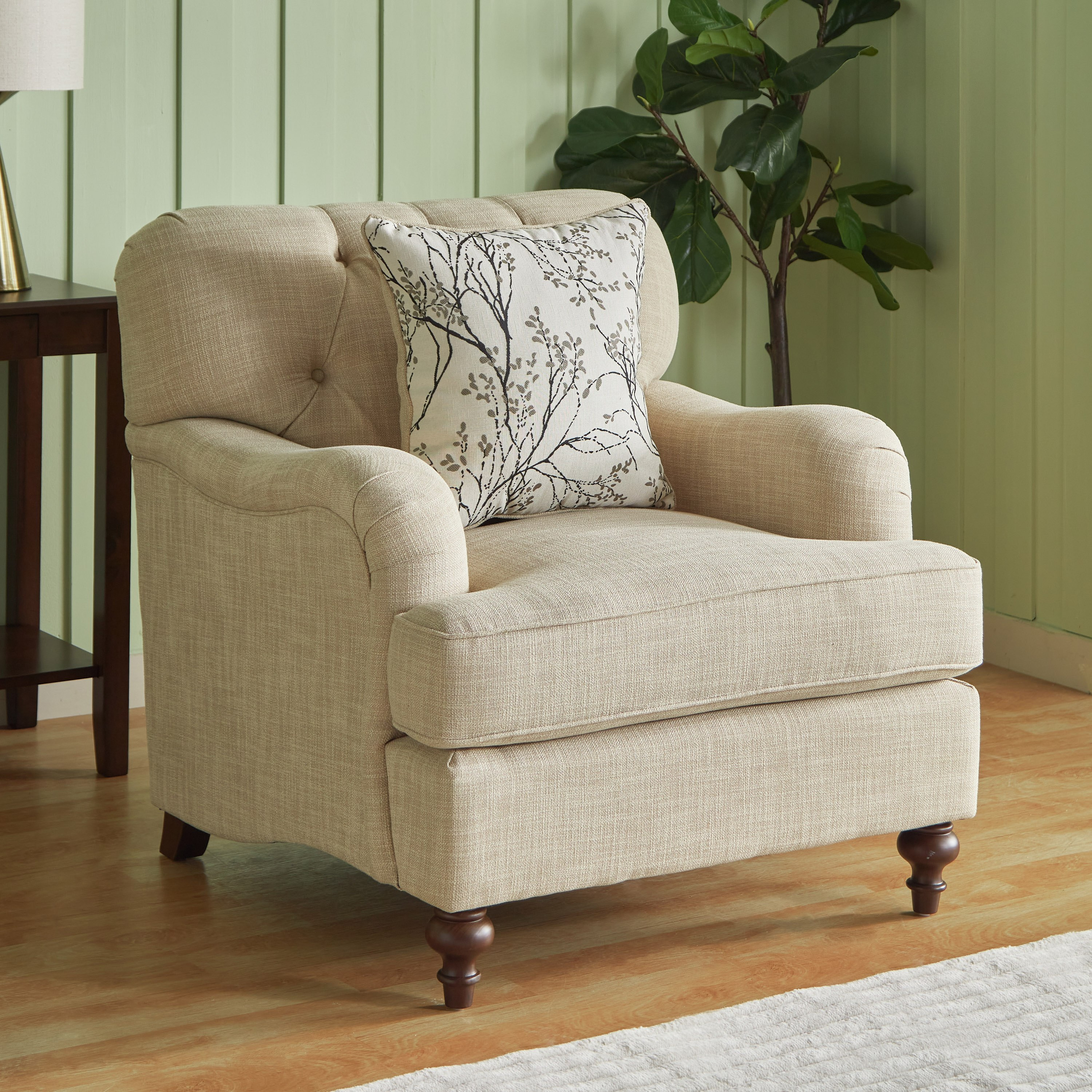 Klaussner tabby oversized chair deals and ottoman collection