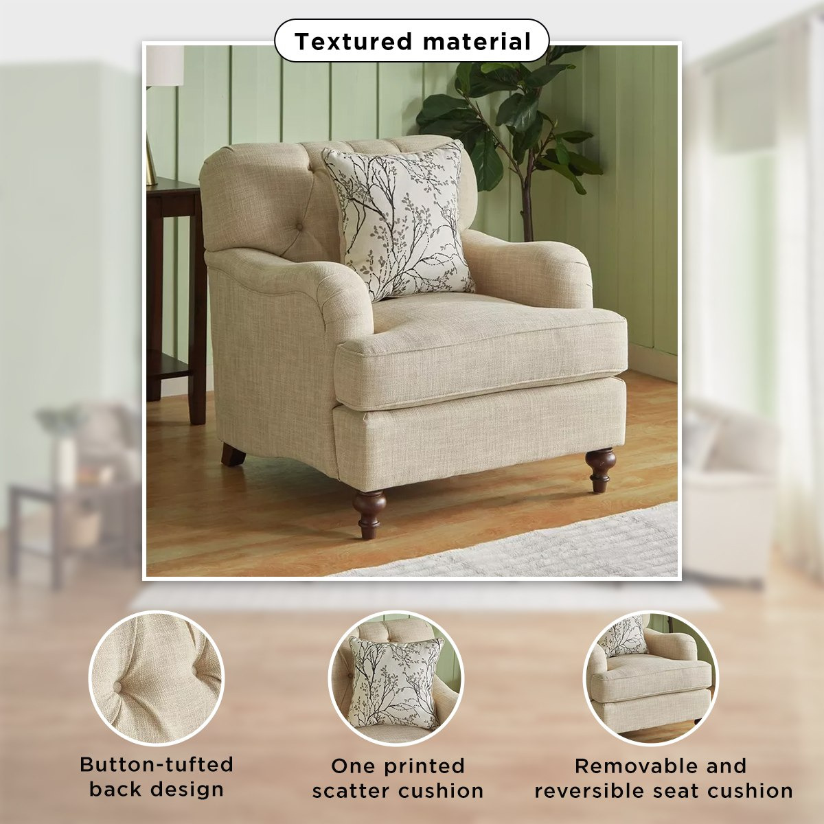 كنبة مقعد واحد مع وسادة من دوروثي-hbxlivingroom-sofasandarmchairs-sofas-image-6