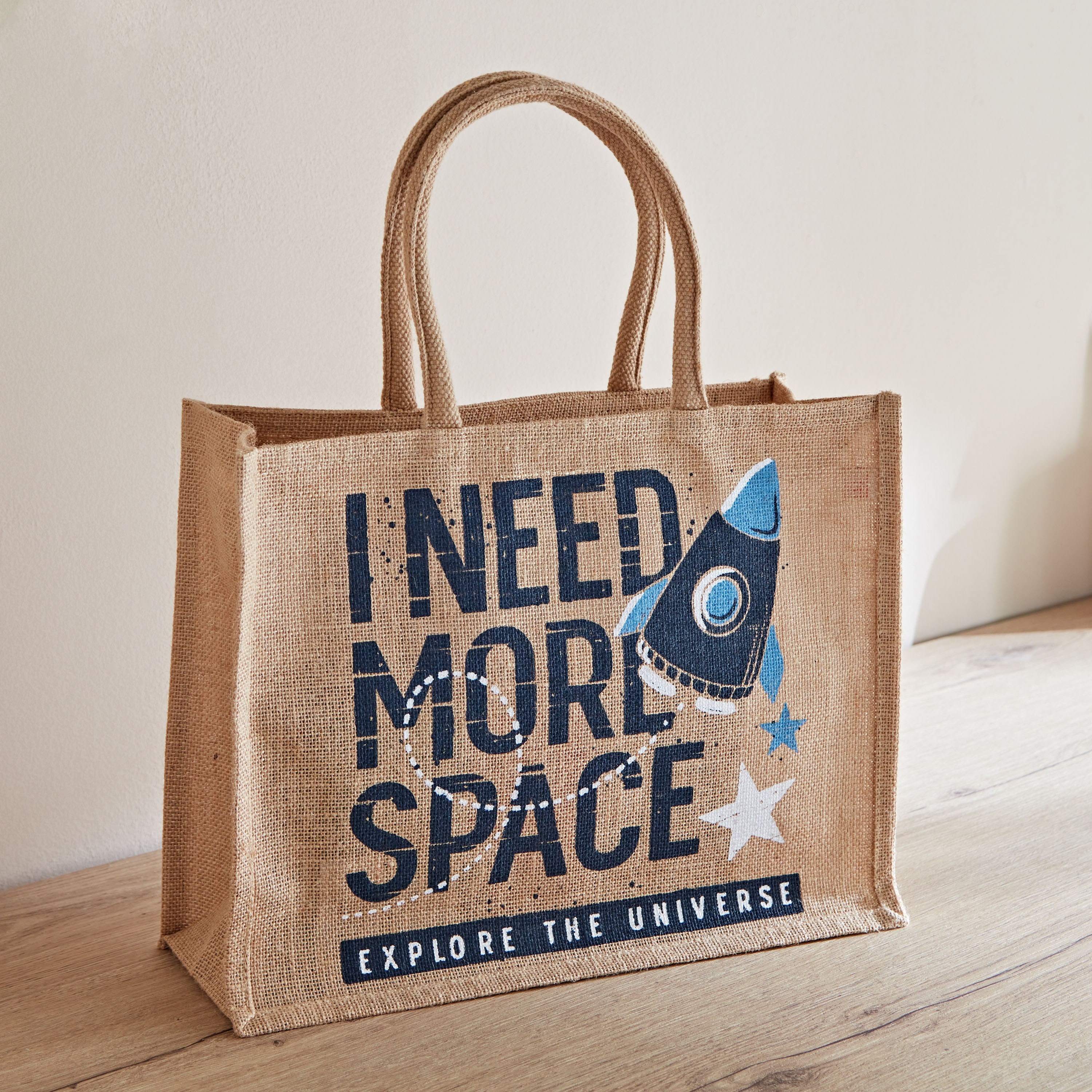 شنطة جوت بطبعات من هاري - 30x38x15 سم-hbxhomeware-hbxkidsandyouth-image-1