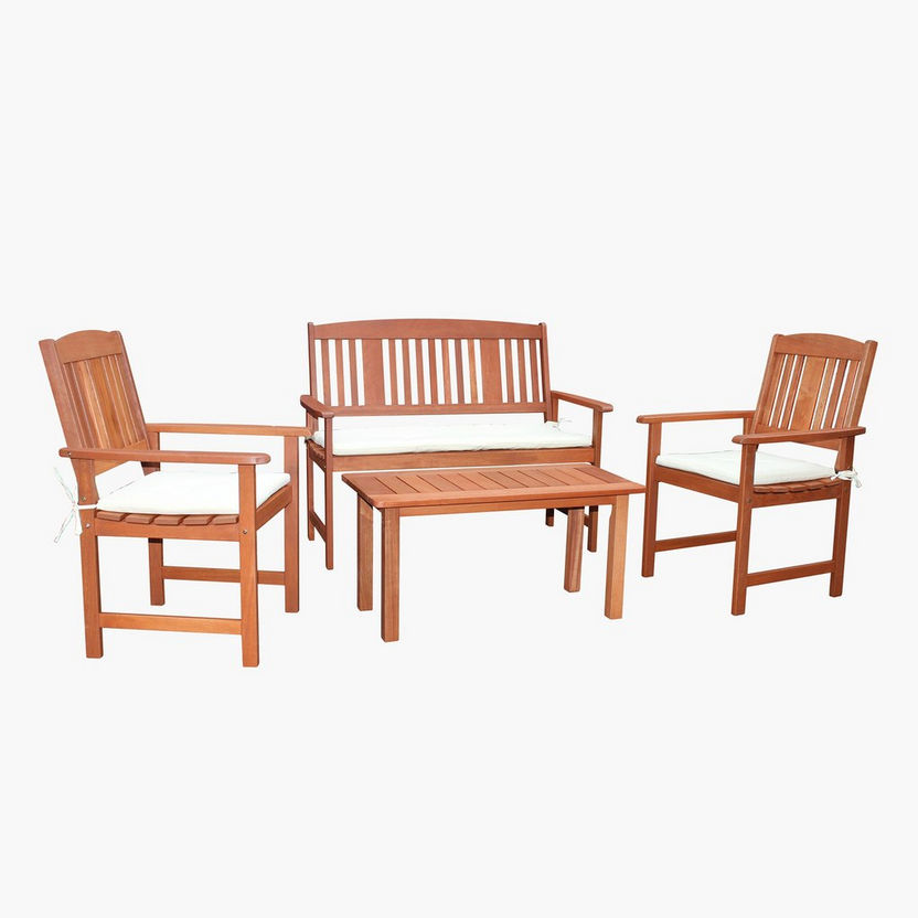 Bahama 2+1+1 Seater Outdoor Sofa Set with Coffee Table and Seat Cushions-Sofa Sets-image-9