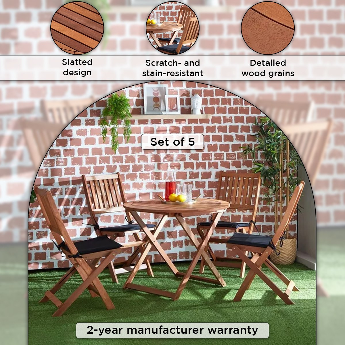 Movo Vera Bahama 4-Seater Outdoor Set with Cushions-hbxfurniture-outdoor-diningsets-image-4