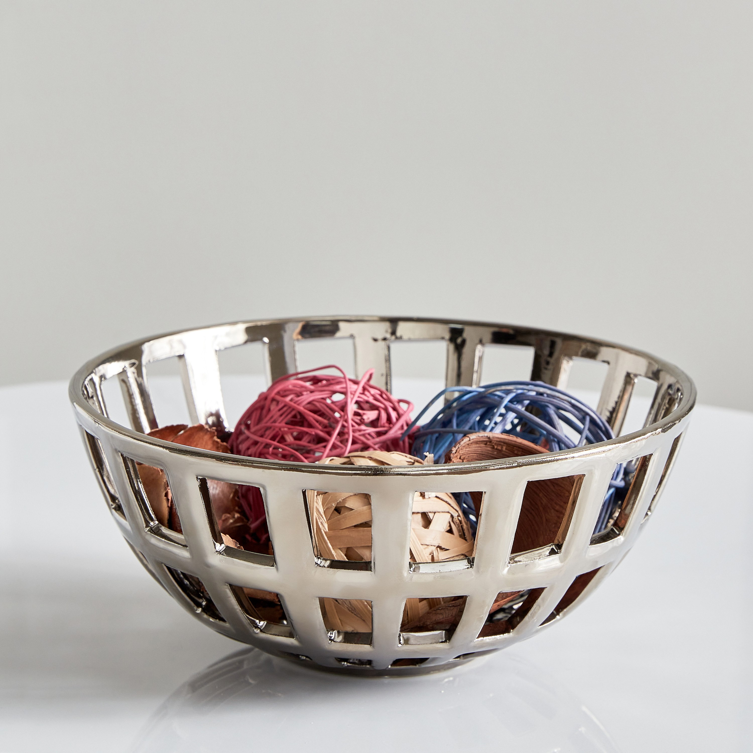 وعاء ديكور سيراميك من آش - 25x25x10 سم-PROMO_HB_AE_B2G2_011025-image-1