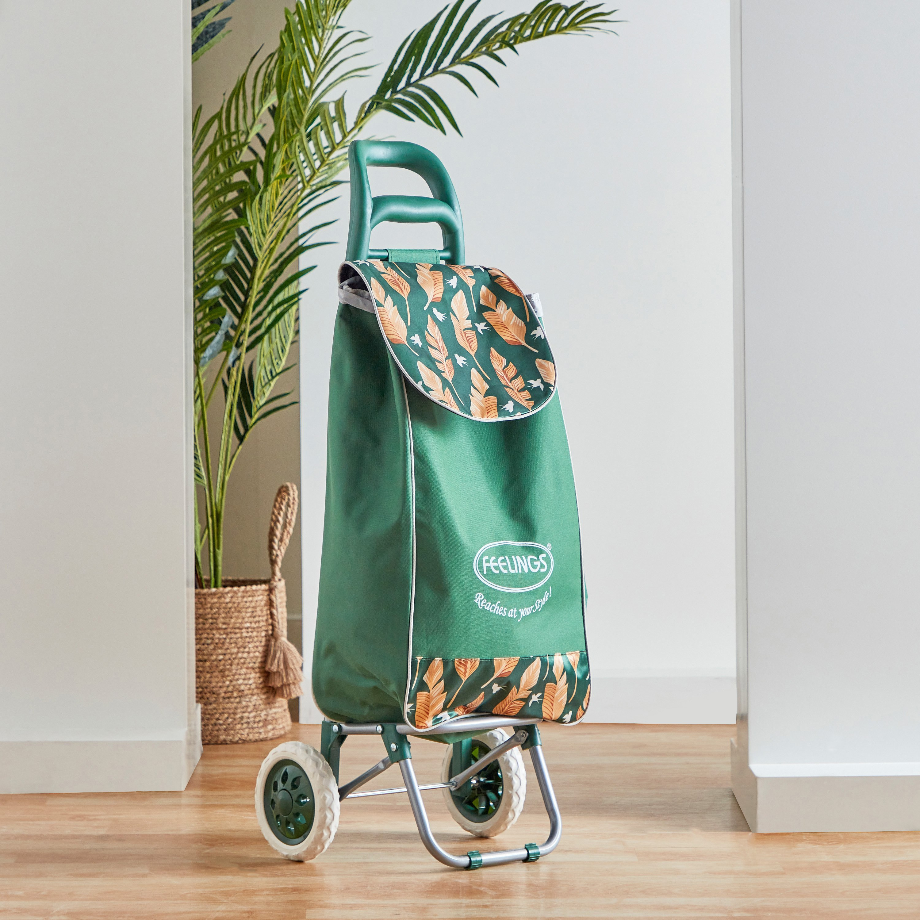 عربة تسوق بتصميم أوراق شجر وعجلات من أميتي-hbxkitchen-kitchenware-kitchenaccessories-image-1
