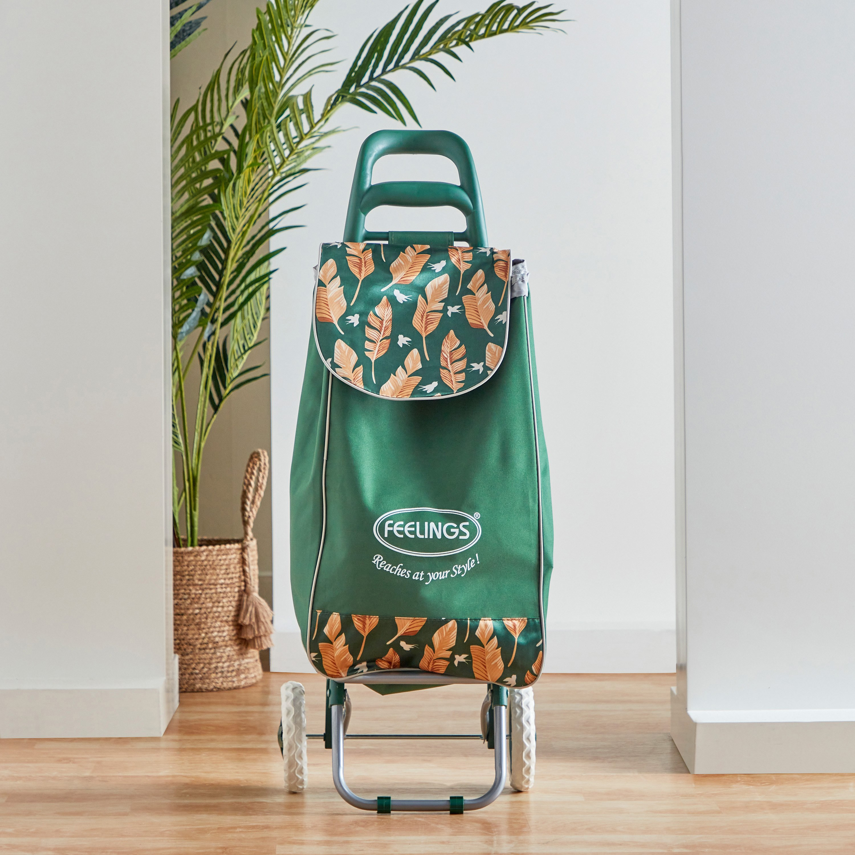 عربة تسوق بتصميم أوراق شجر وعجلات من أميتي-hbxkitchen-kitchenware-kitchenaccessories-image-2