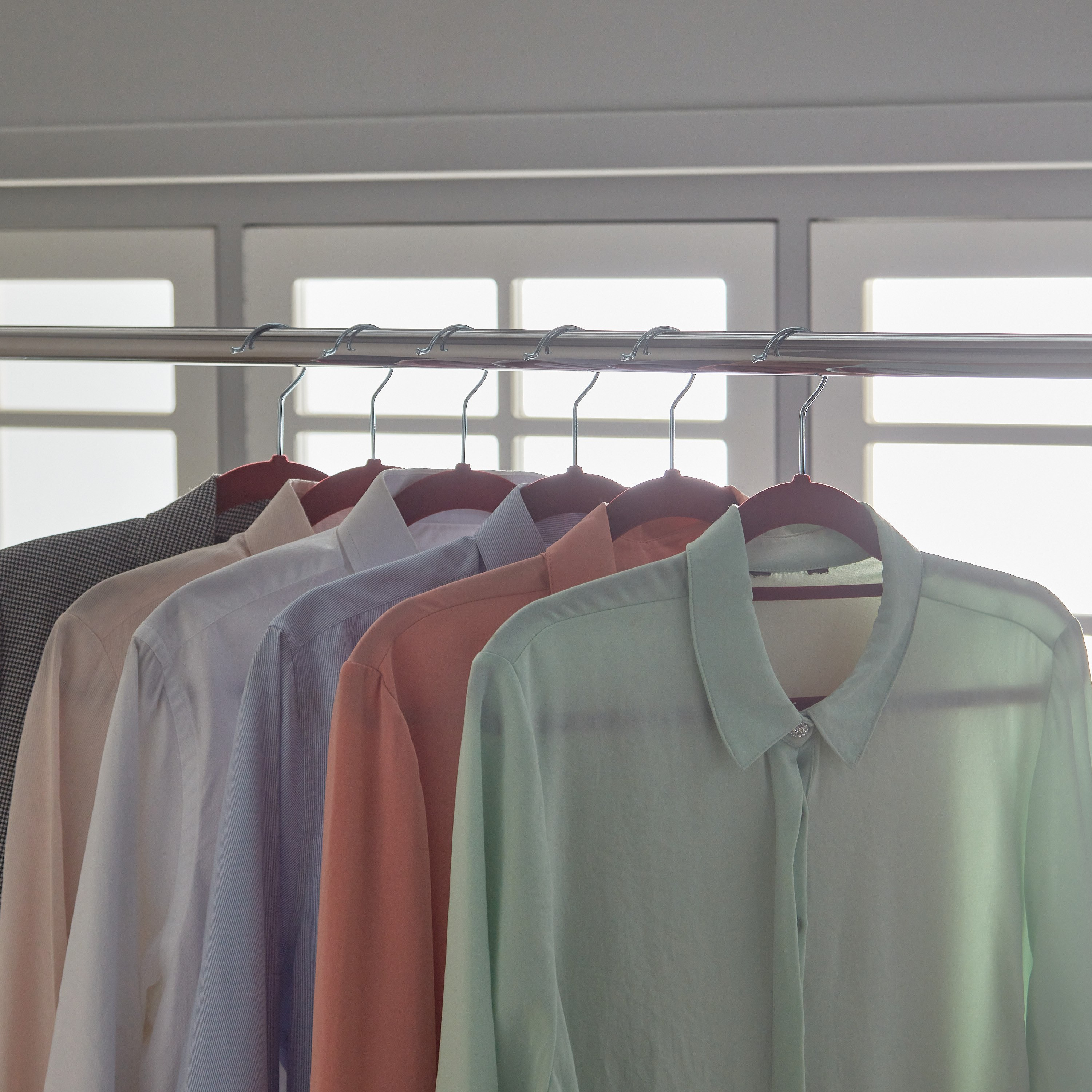 طقم علّاقات مخملية 6 قطع من أميتي-hbxhomeware-bathandlaundry-clothesdryingracks-image-1