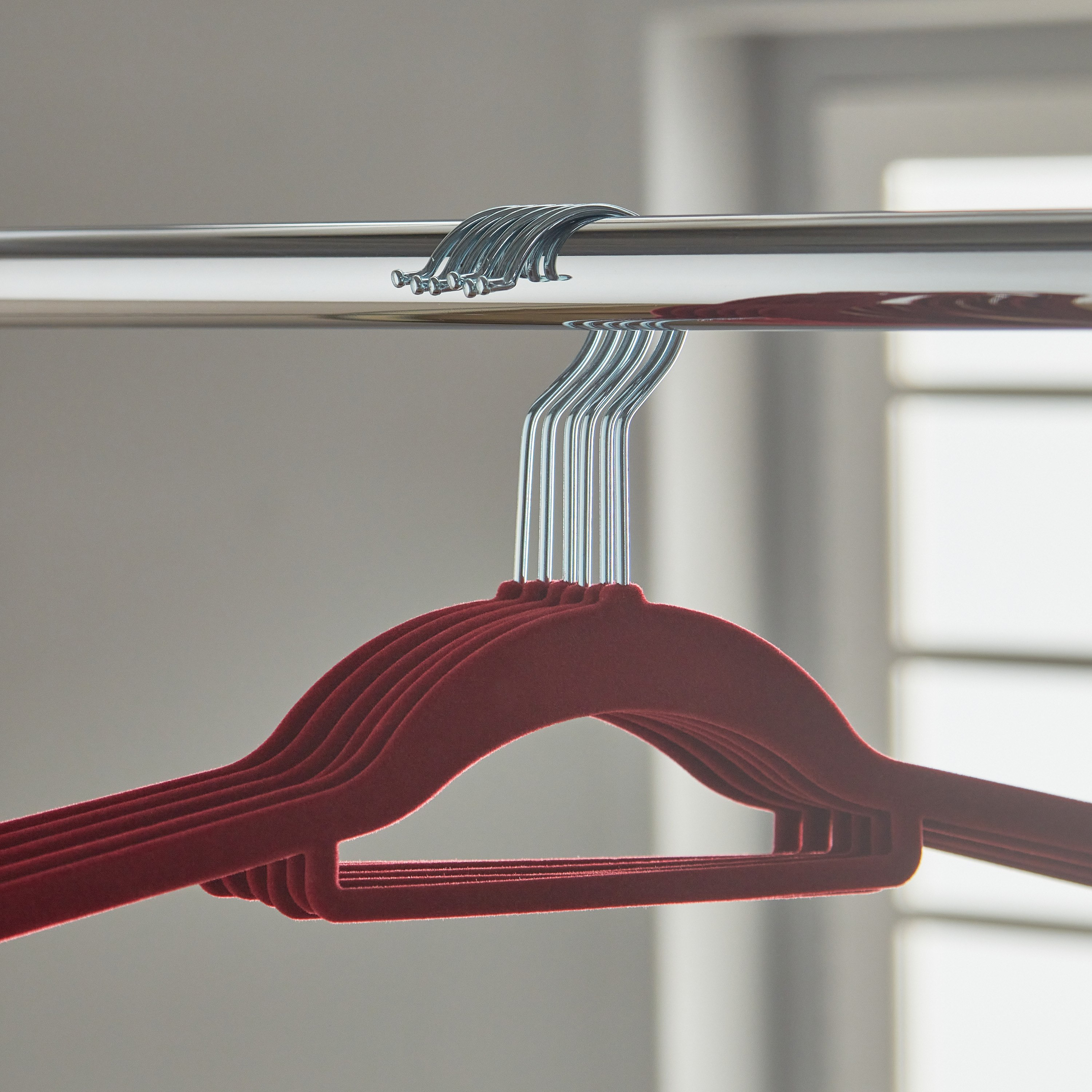 طقم علّاقات مخملية 6 قطع من أميتي-hbxhomeware-bathandlaundry-clothesdryingracks-image-3
