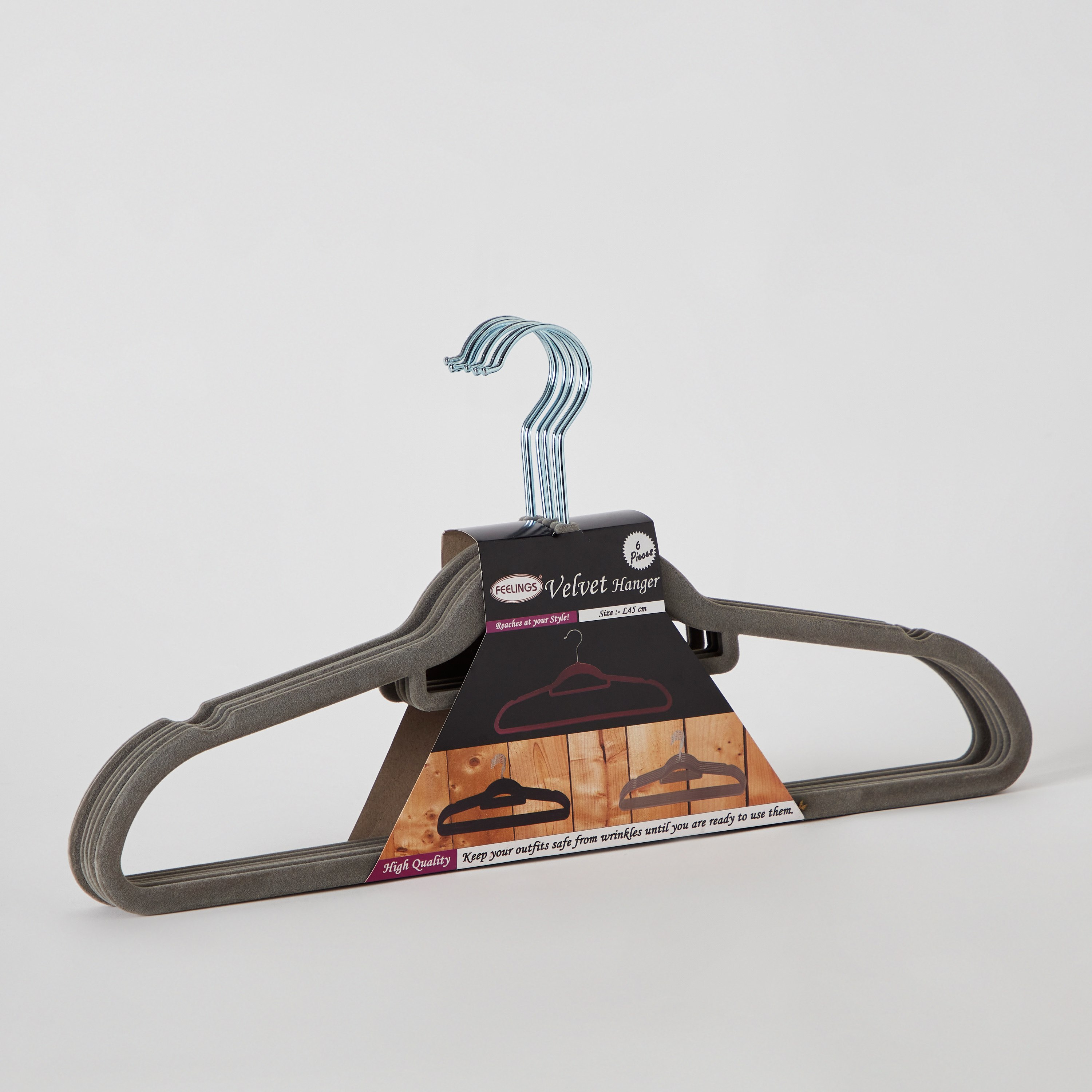 طقم علّاقات مخملية 6 قطع من أميتي-hbxhomeware-bathandlaundry-clothesdryingracks-image-6