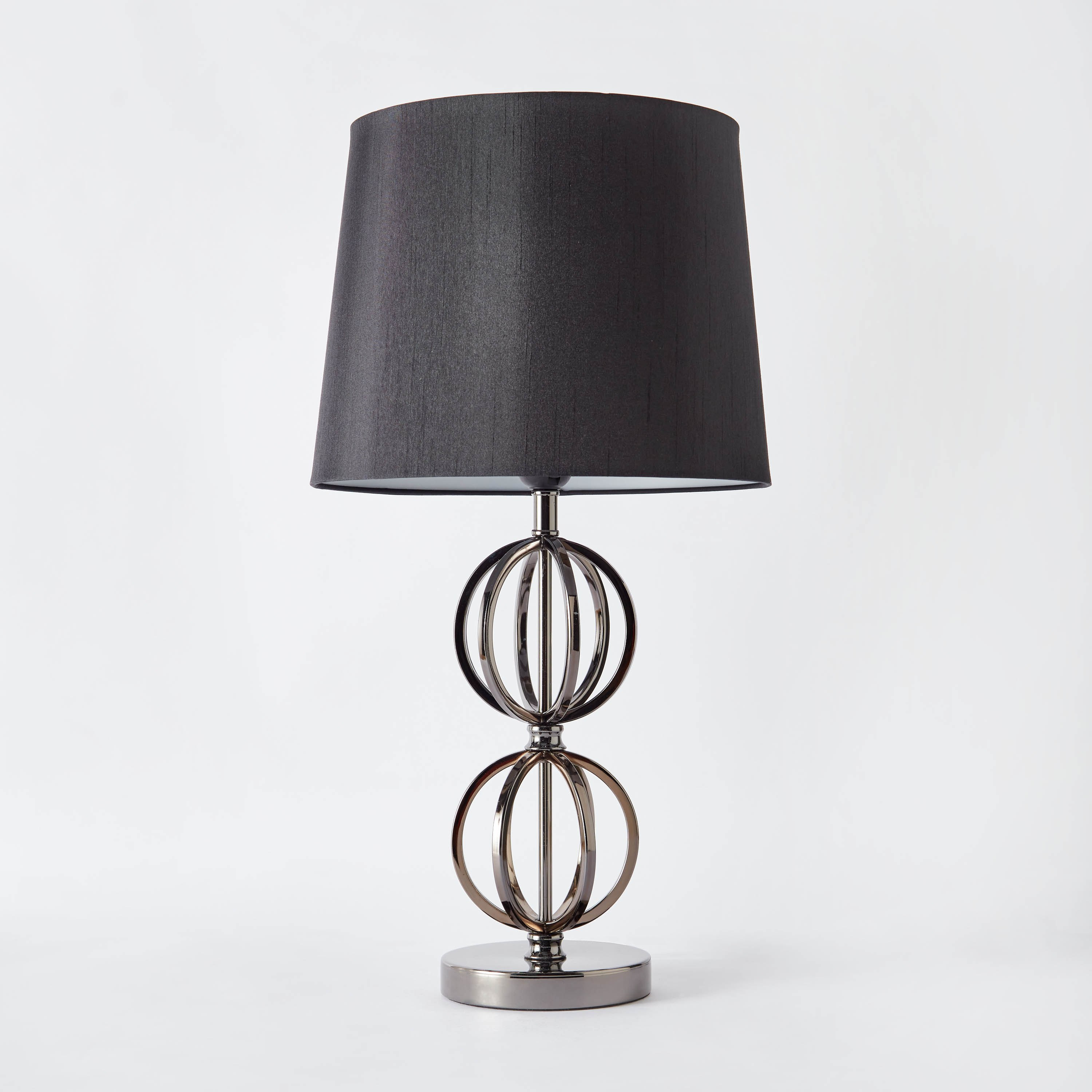 مصباح طاولة معدني من دنفير - 30x30x57 سم-hbxlivingroom-lighting-tablelamps-image-6